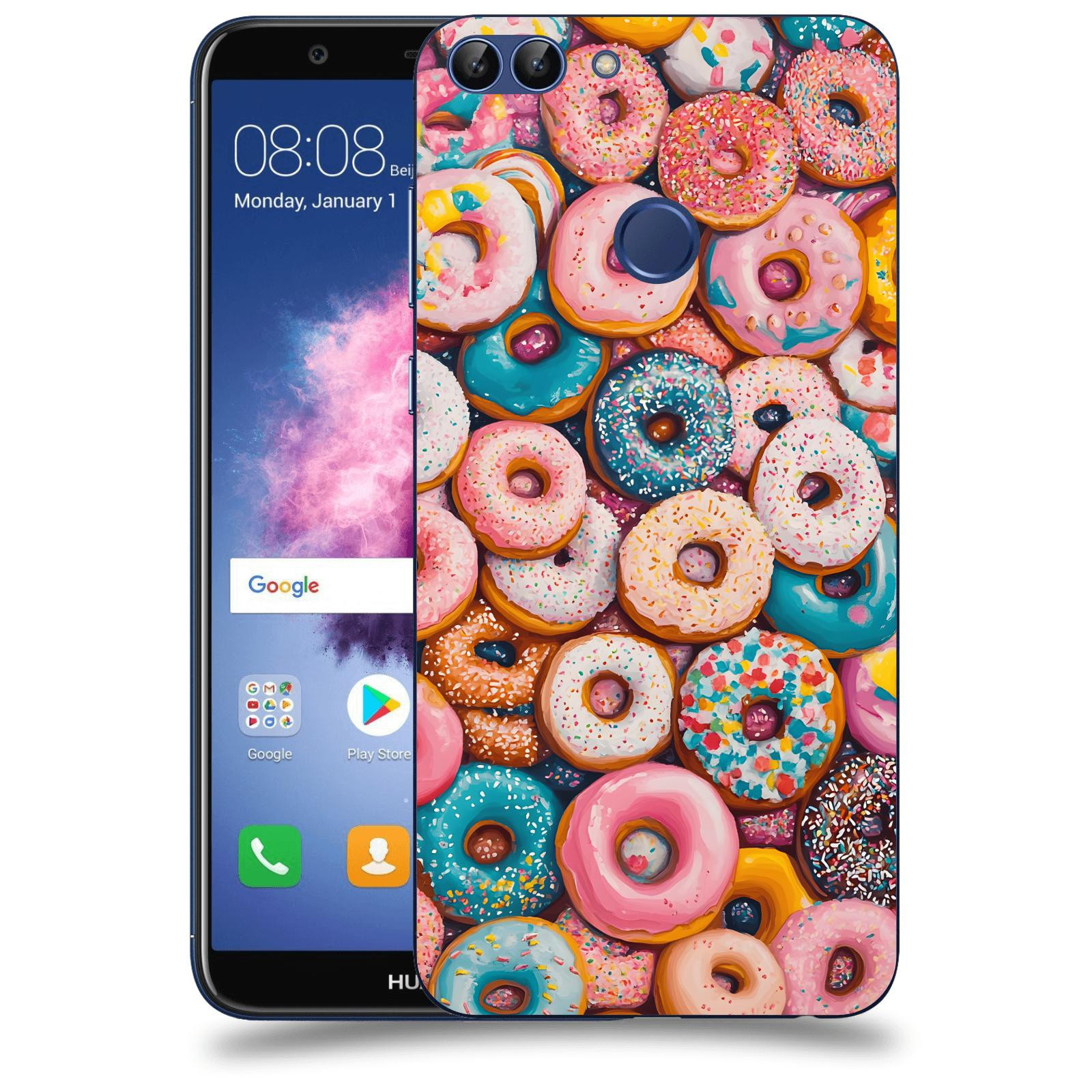 ACOVER Kryt na mobil Huawei P Smart - Donuts