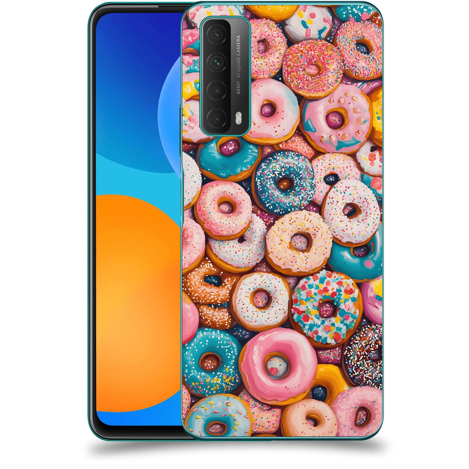 ACOVER Kryt na mobil Huawei P Smart 2021 - Donuts