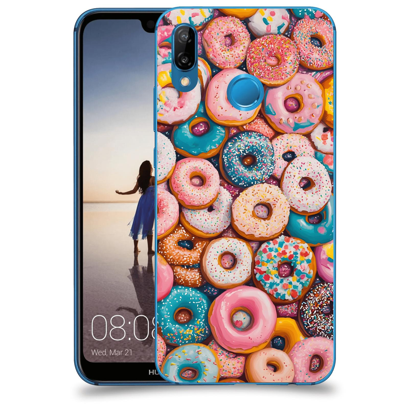 ACOVER Kryt na mobil Huawei P20 Lite - Donuts