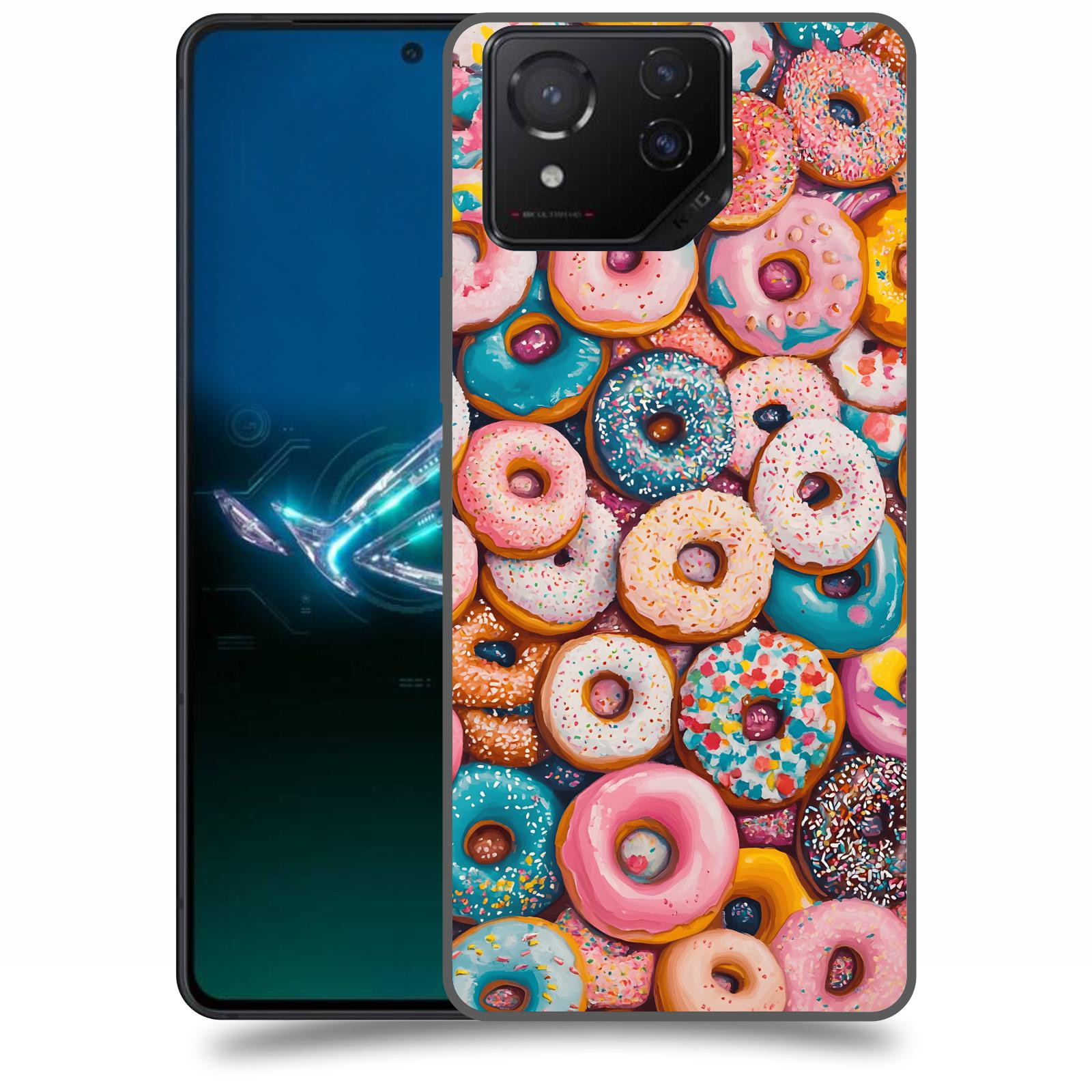 ACOVER Kryt na mobil Asus ROG Phone 8 - Donuts