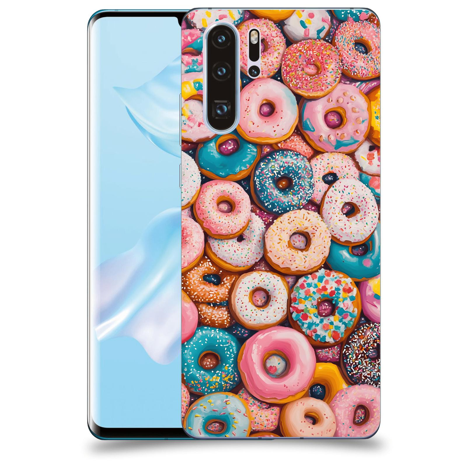 ACOVER Kryt na mobil Huawei P30 - Donuts