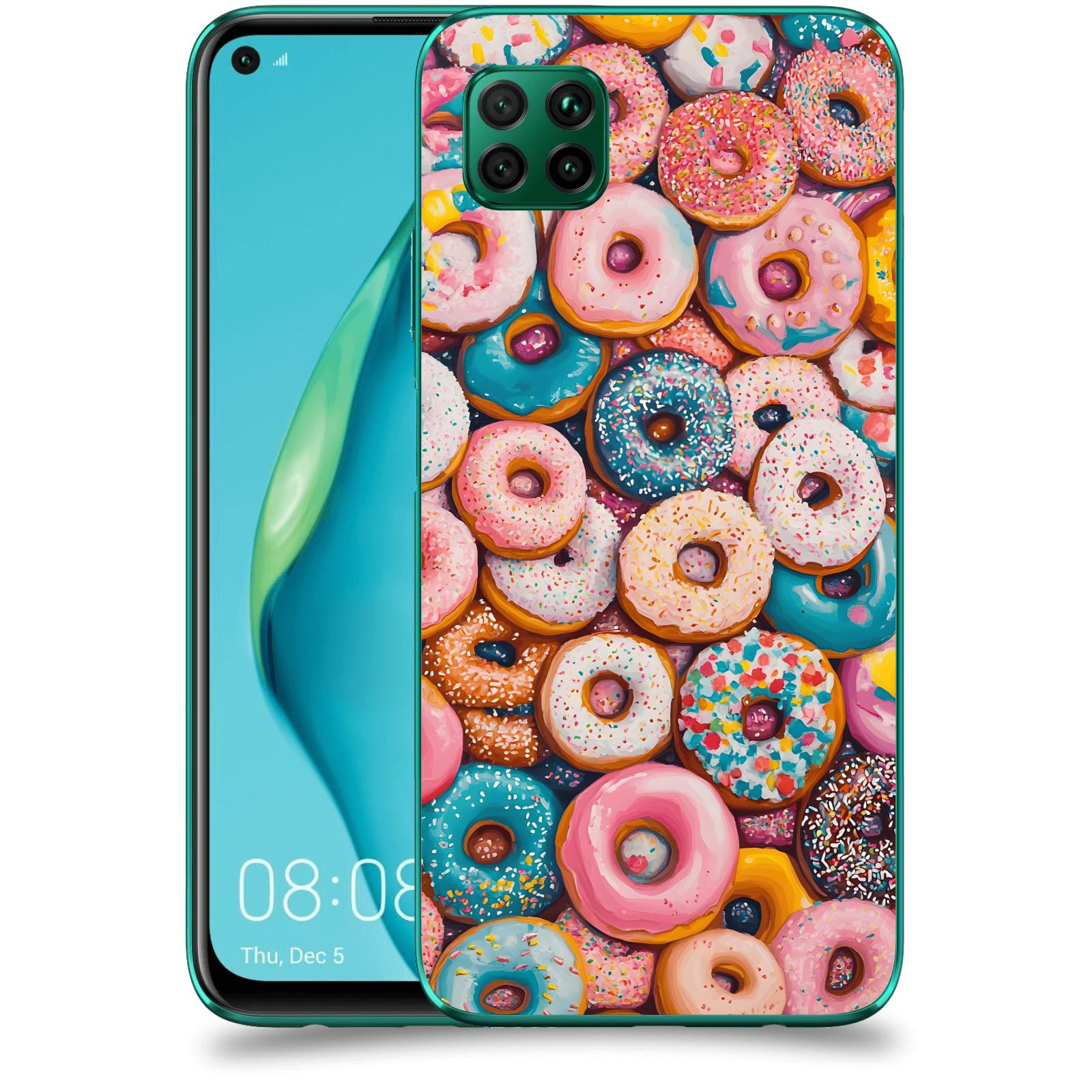 ACOVER Kryt na mobil Huawei P40 Lite - Donuts
