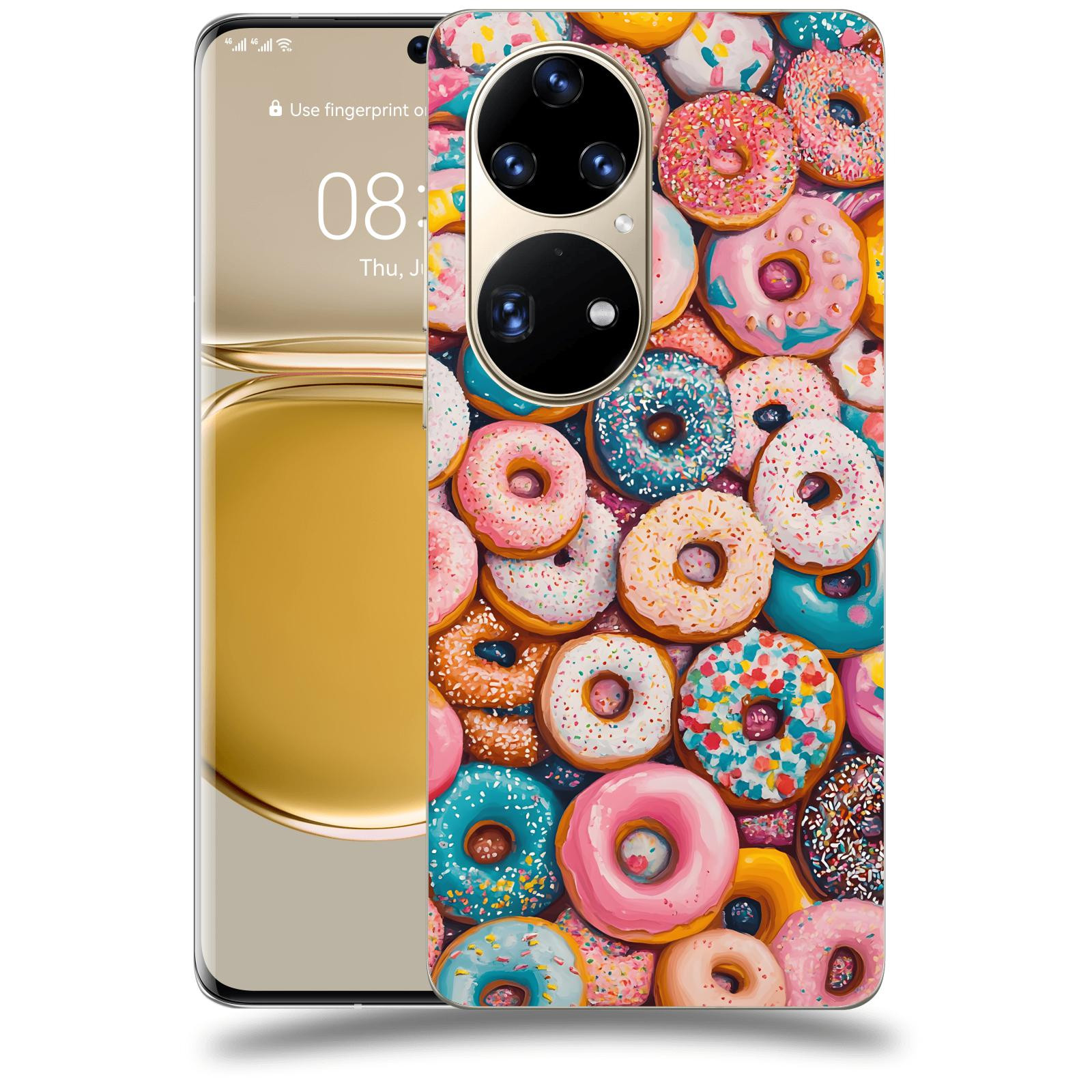 ACOVER Kryt na mobil Huawei P50 - Donuts