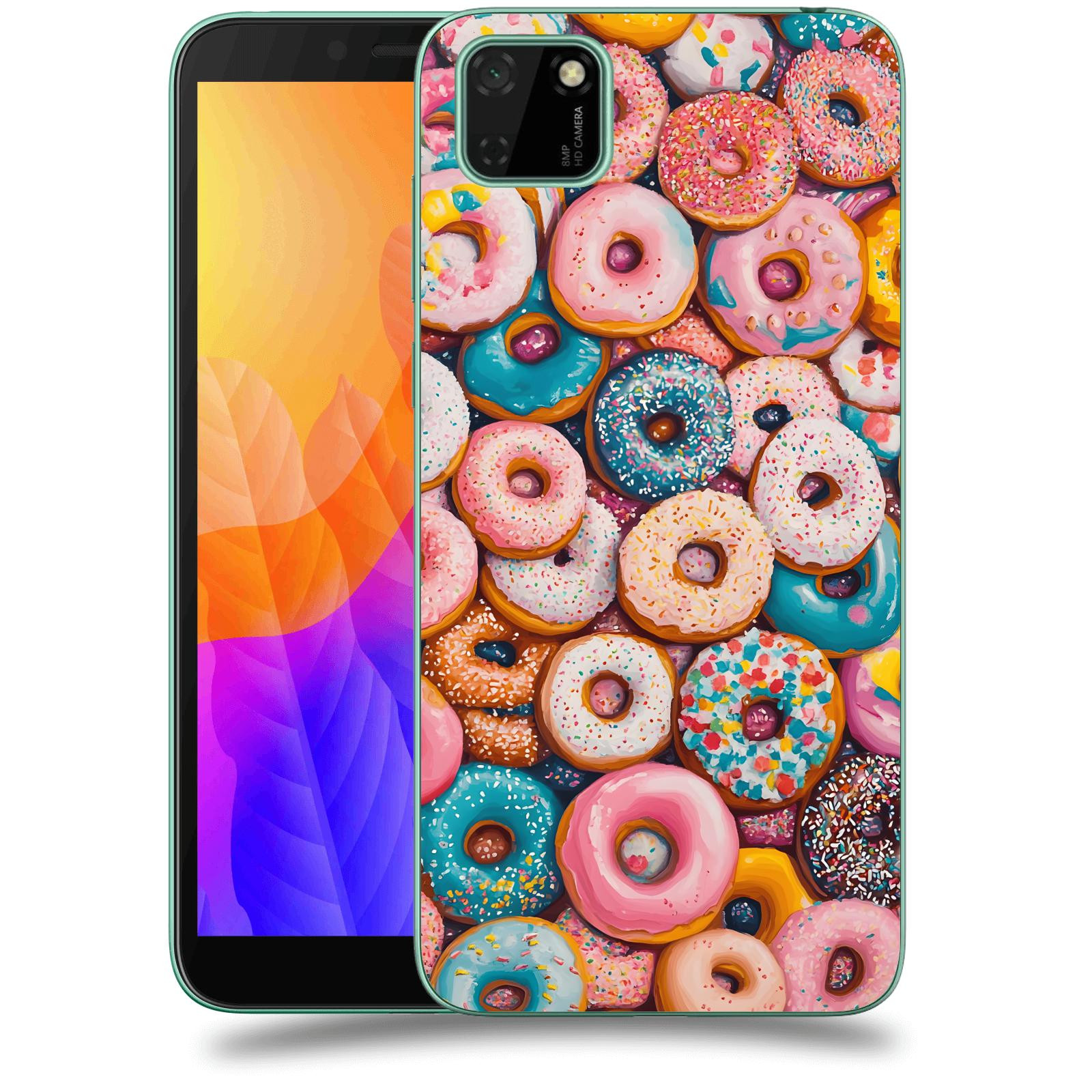 ACOVER Kryt na mobil Huawei Y5P - Donuts