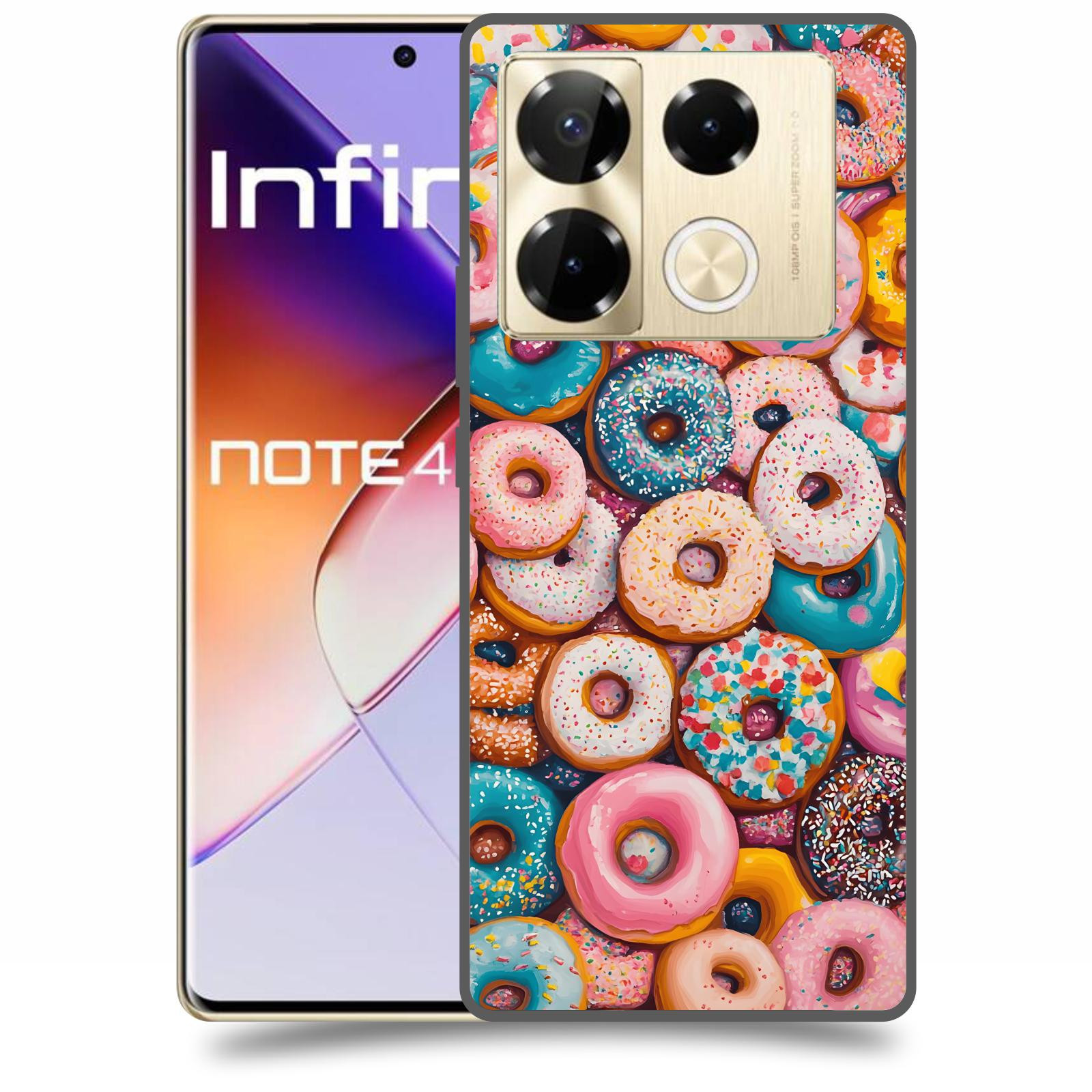 ACOVER Kryt na mobil Infinix Note 40 PRO - Donuts