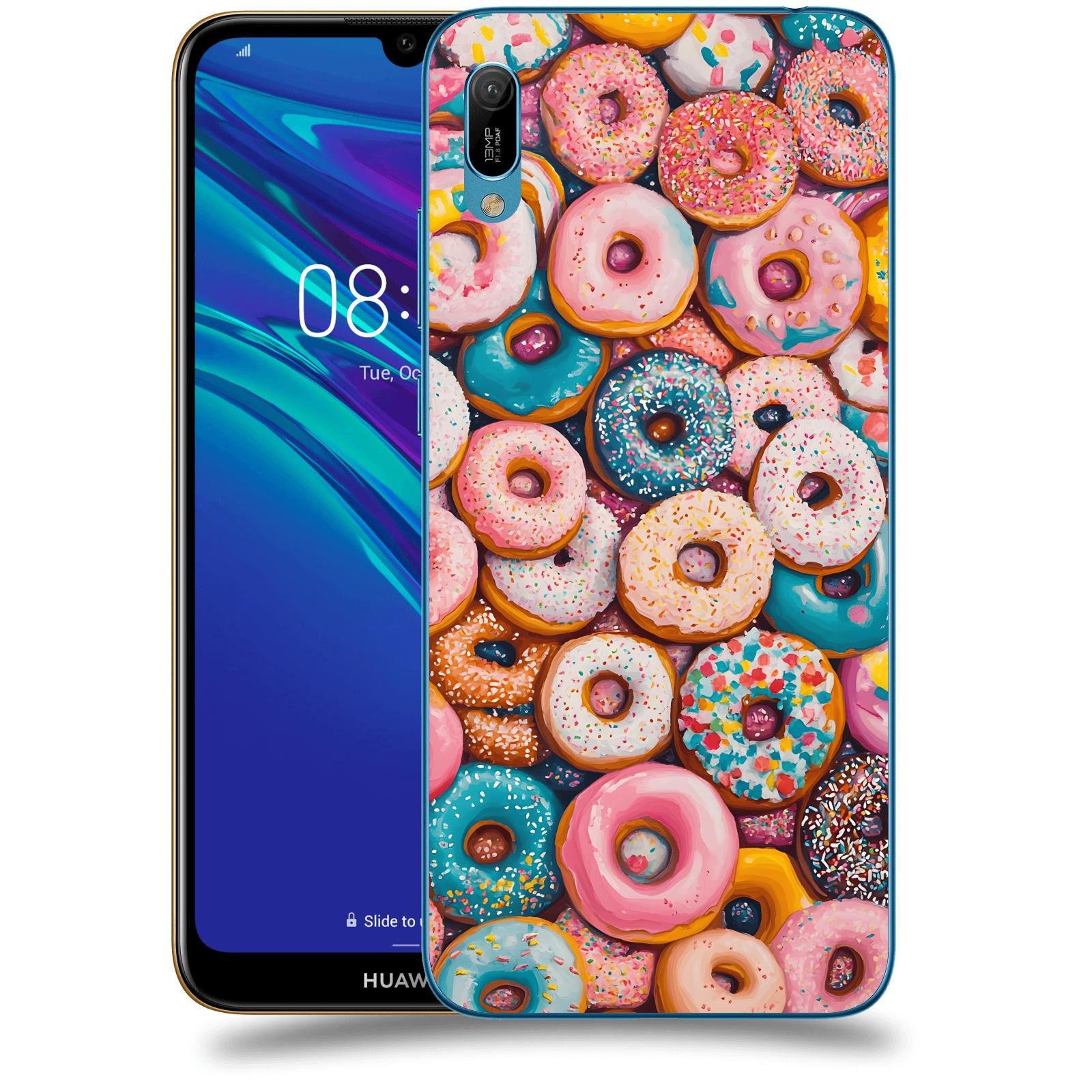 ACOVER Kryt na mobil Huawei Y6 2019 - Donuts