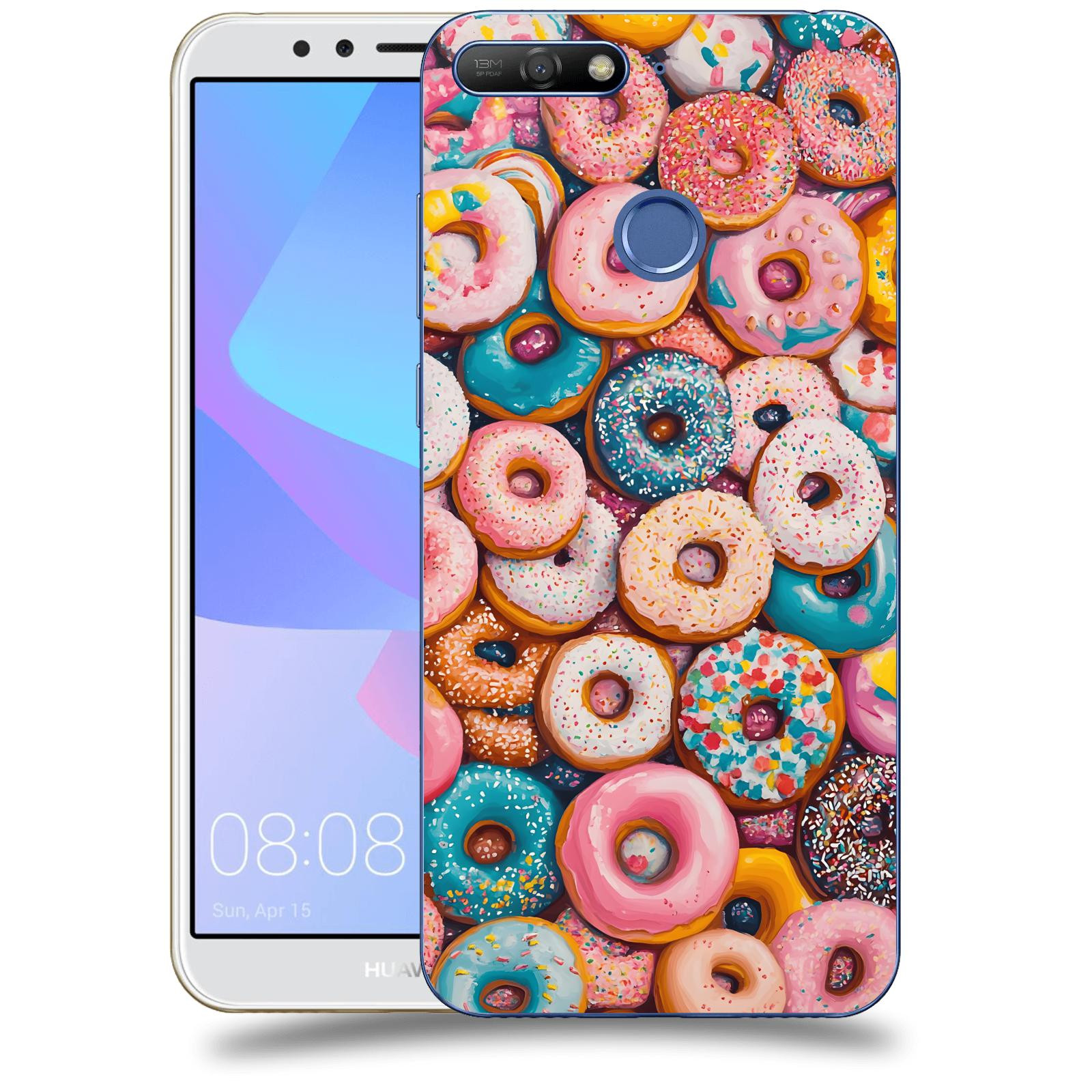 ACOVER Kryt na mobil Huawei Y6 Prime 2018 - Donuts