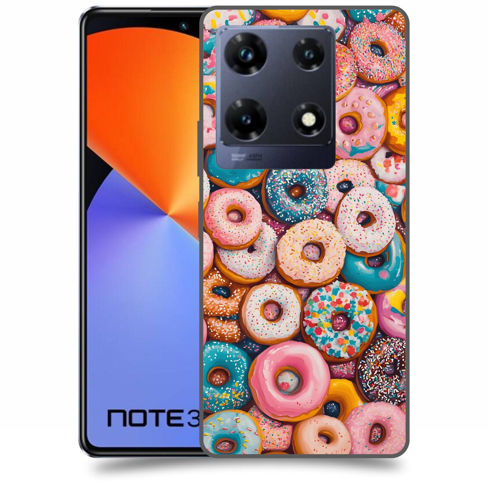 ACOVER Kryt na mobil Infinix Note 30 PRO - Donuts