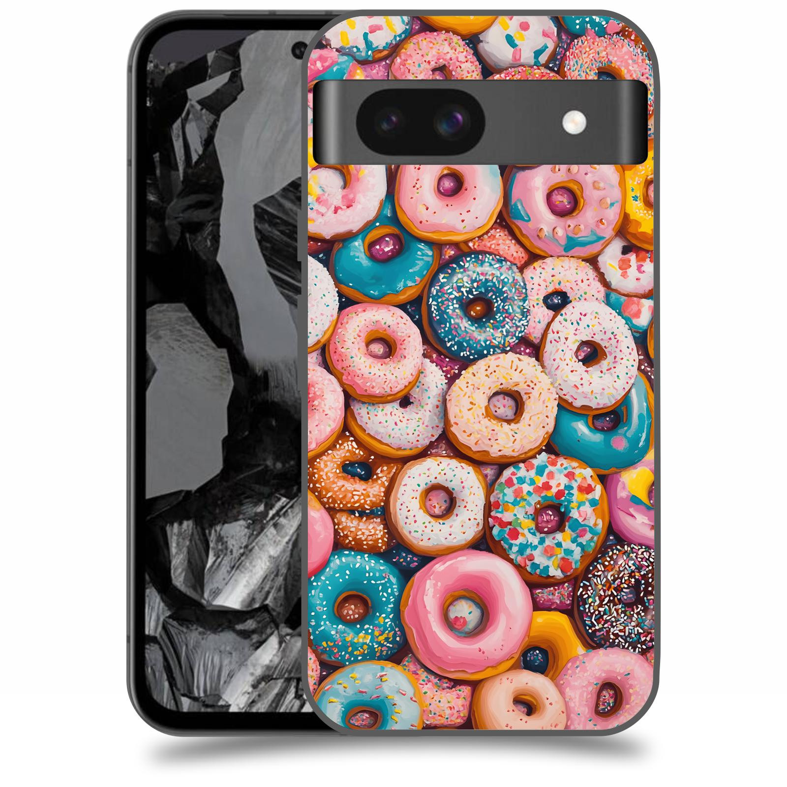 ACOVER Kryt na mobil Google Pixel 8A - Donuts
