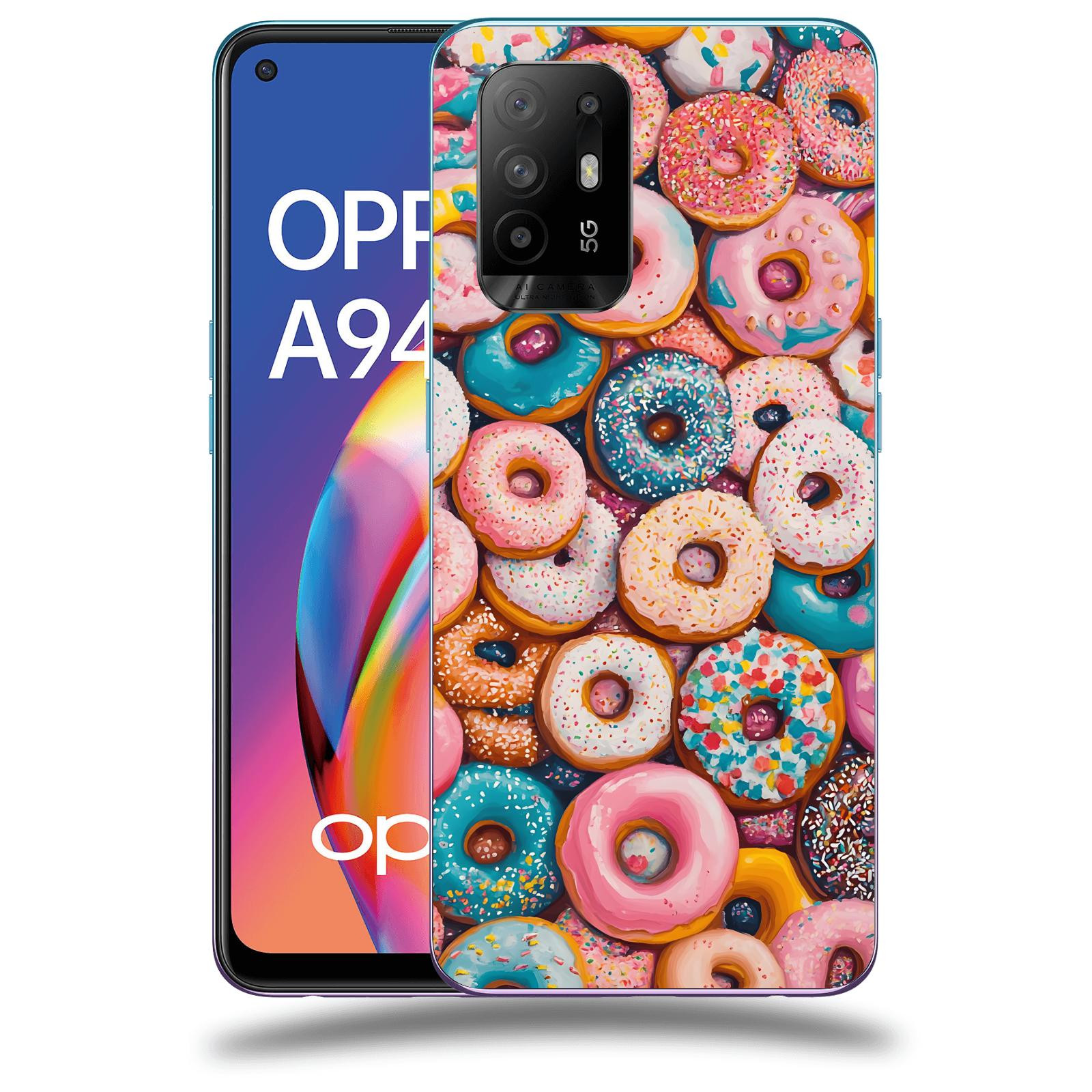 ACOVER Kryt na mobil OPPO A94 5G - Donuts