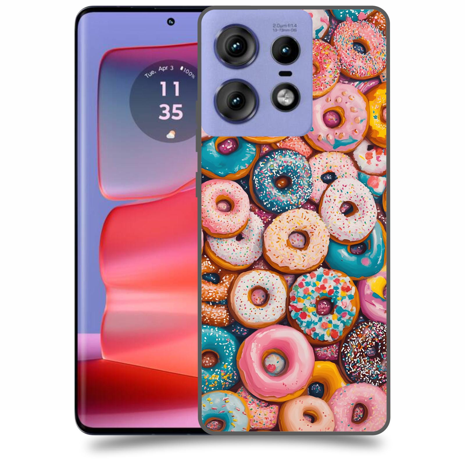 ACOVER Kryt na mobil Motorola Edge 50 Pro - Donuts