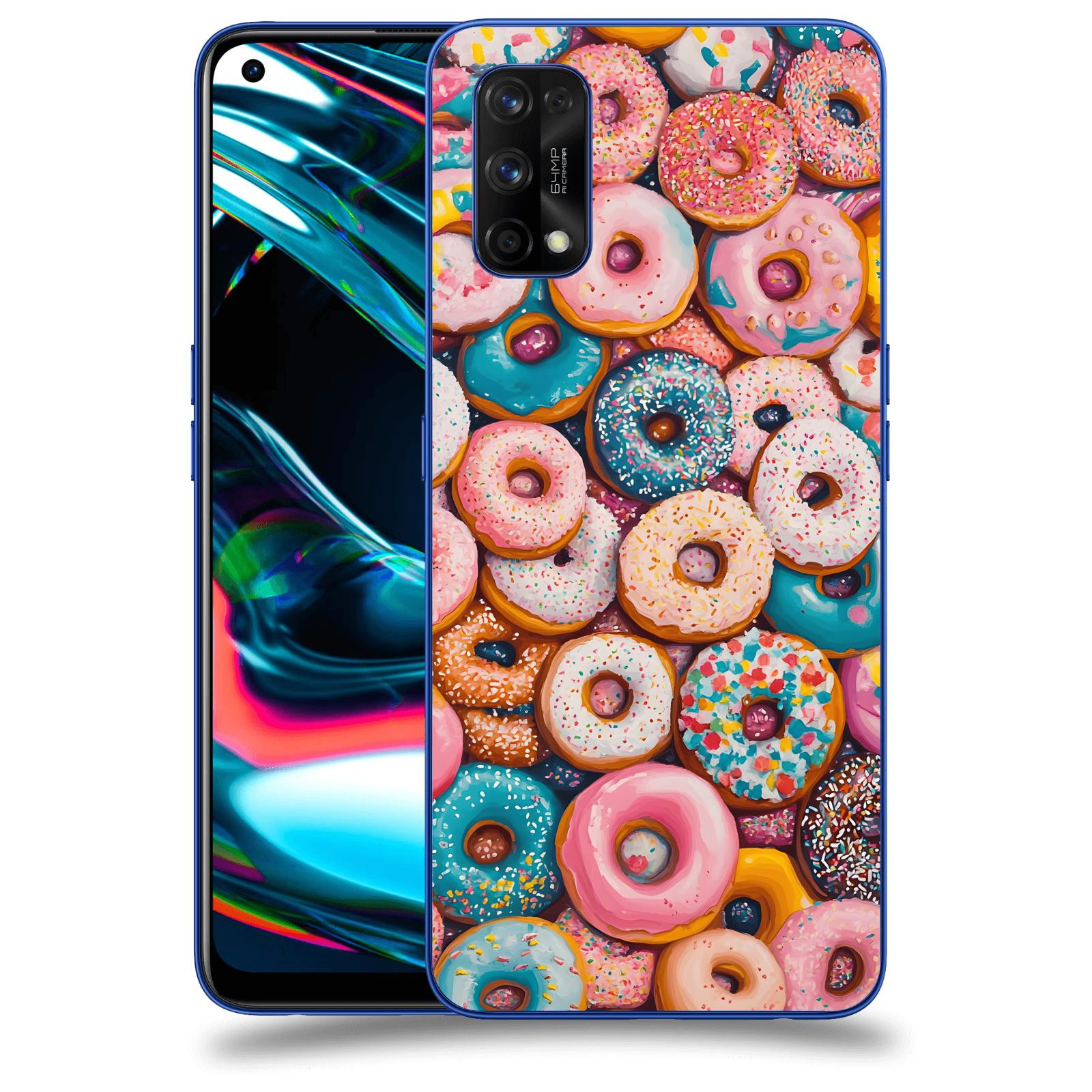 ACOVER Kryt na mobil Realme 7 Pro - Donuts