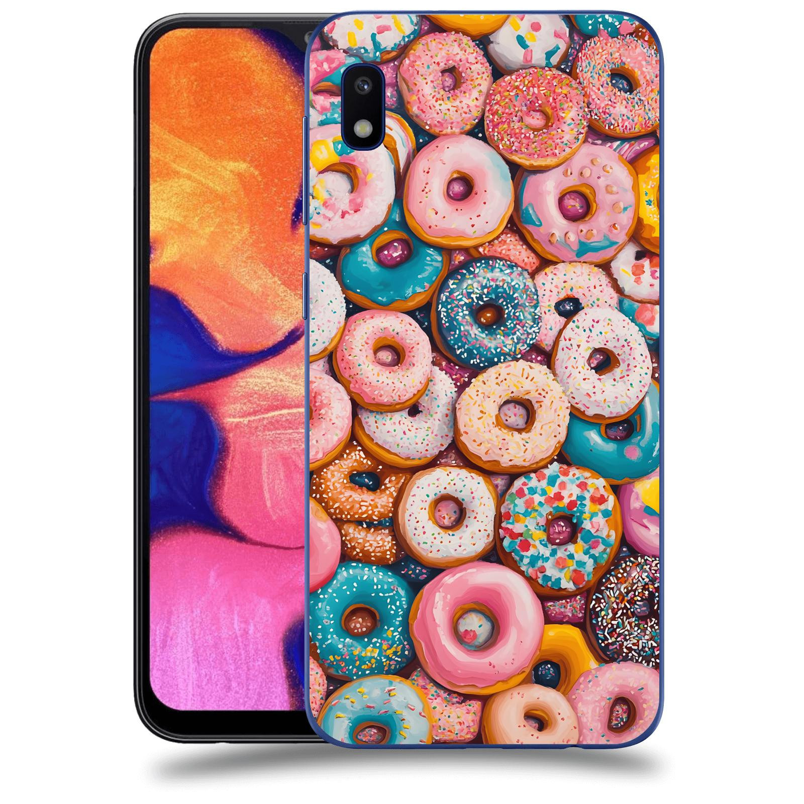 ACOVER Kryt na mobil Samsung Galaxy A10 A105F - Donuts