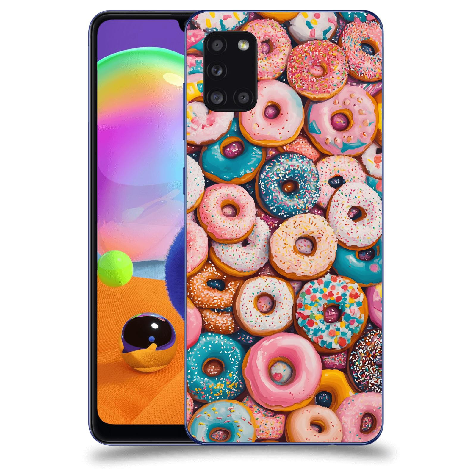 ACOVER Kryt na mobil Samsung Galaxy A31 A315F - Donuts