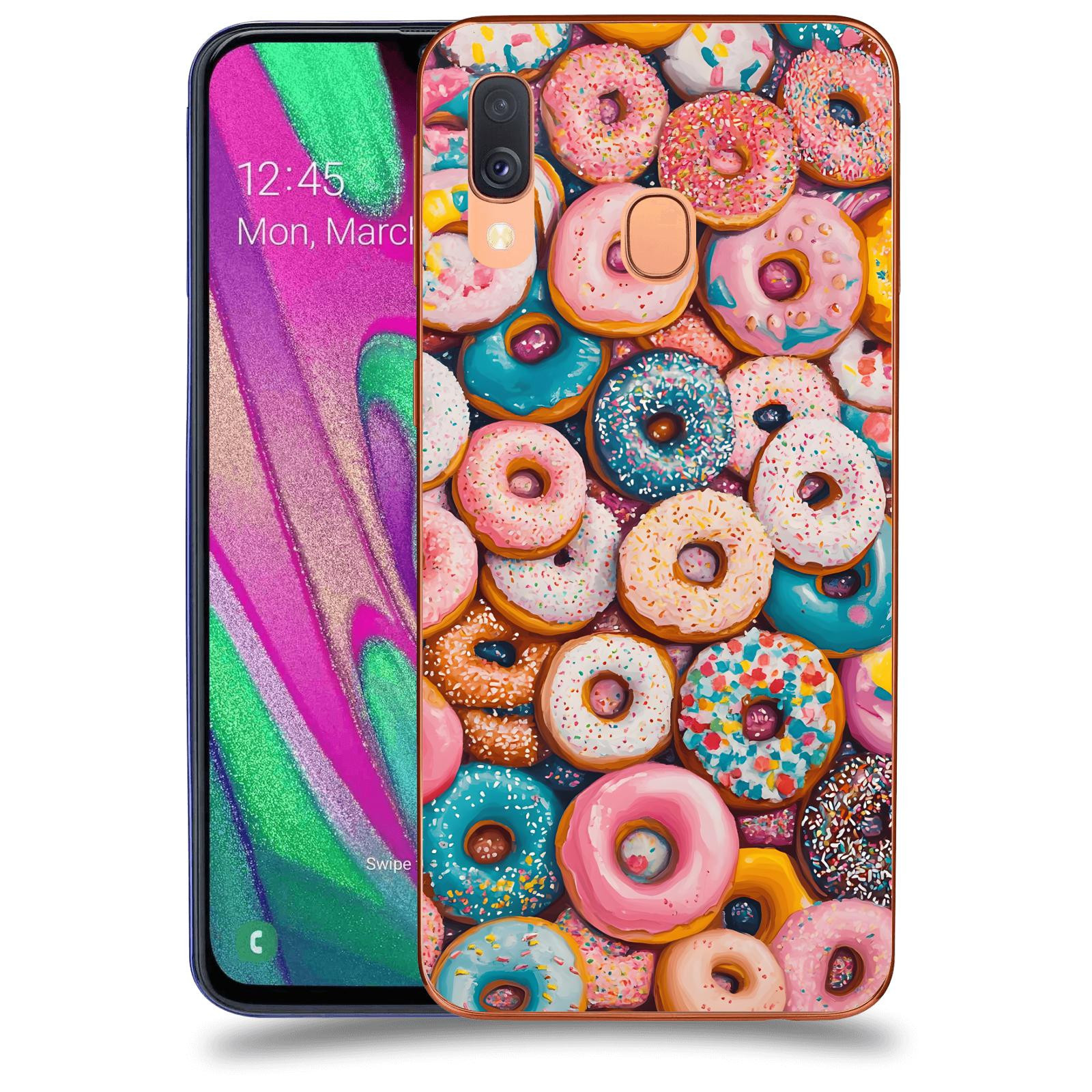 ACOVER Kryt na mobil Samsung Galaxy A40 A405F - Donuts