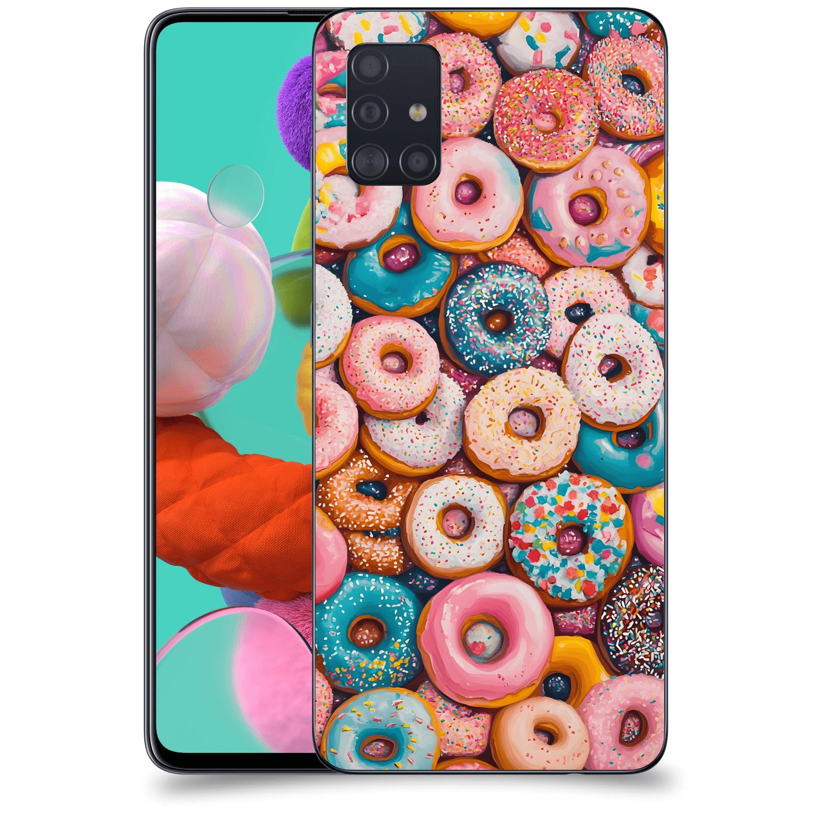 ACOVER Kryt na mobil Samsung Galaxy A51 A515F - Donuts