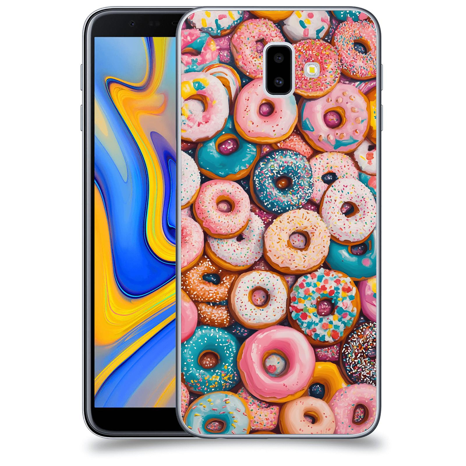 ACOVER Kryt na mobil Samsung Galaxy J6+ J610F - Donuts