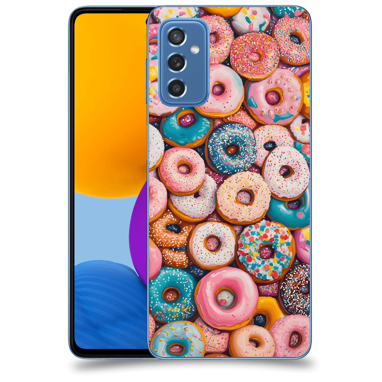 ACOVER Kryt na mobil Samsung Galaxy M52 5G - Donuts