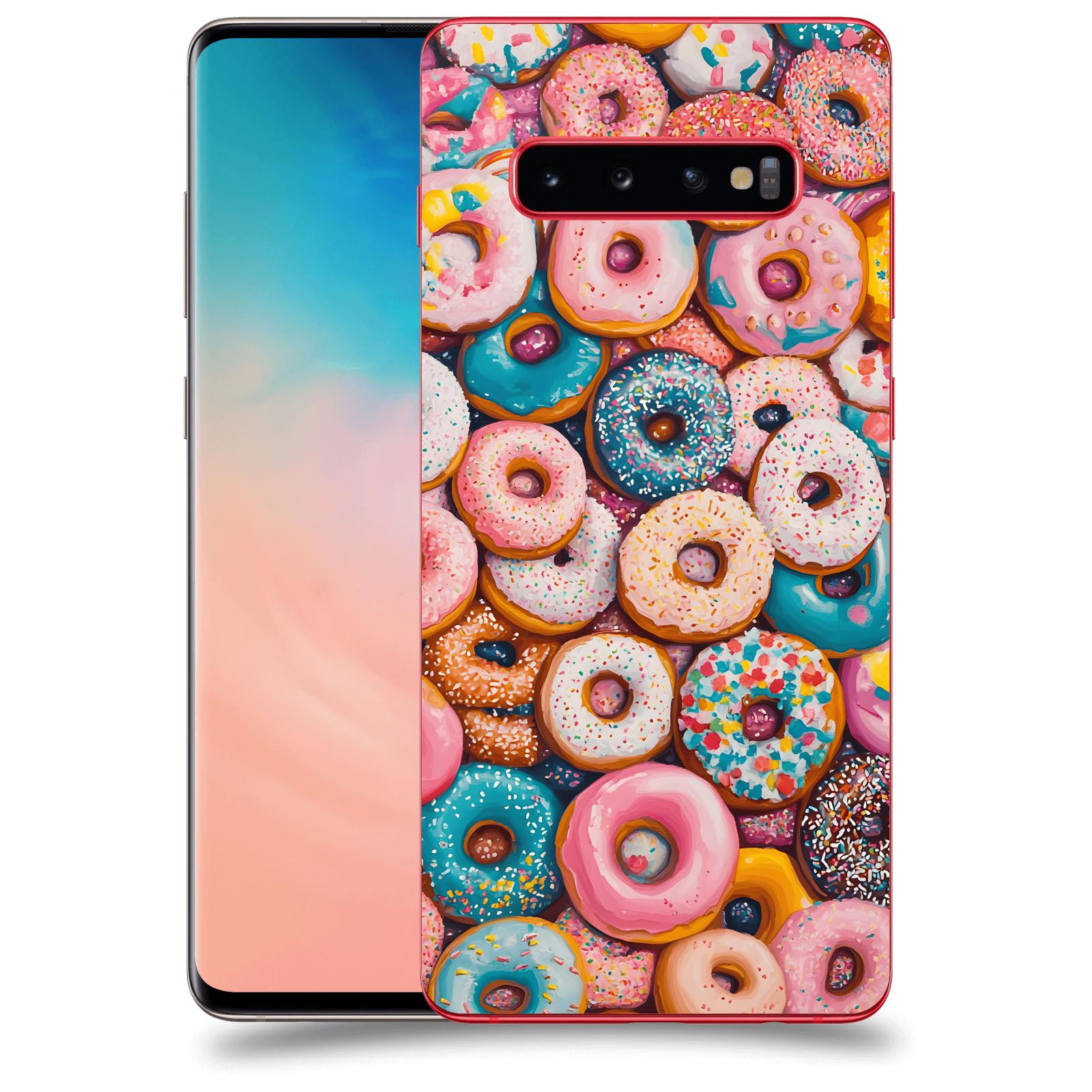 ACOVER Kryt na mobil Samsung Galaxy S10 Plus G975 - Donuts