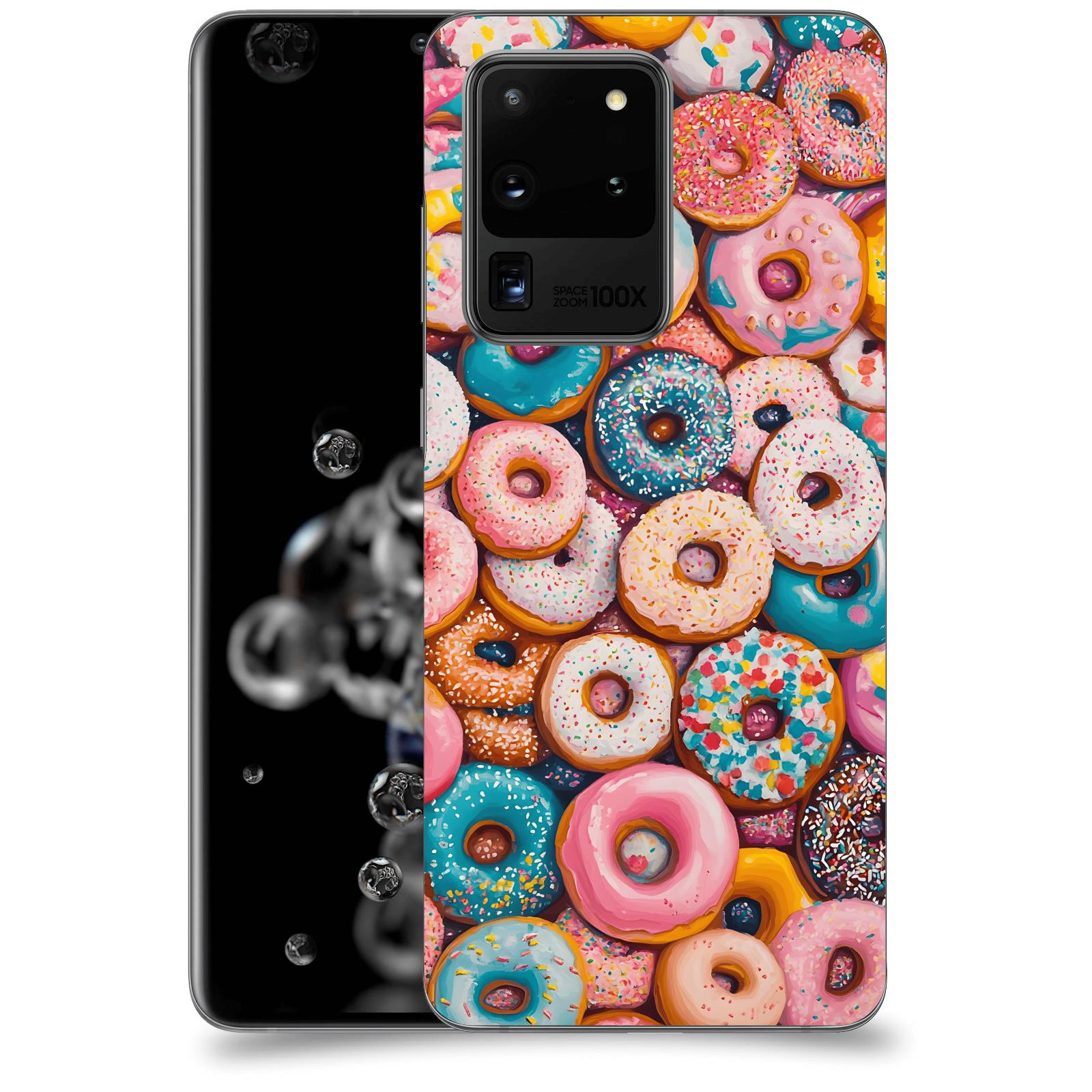ACOVER Kryt na mobil Samsung Galaxy S20 Ultra 5G G988F - Donuts