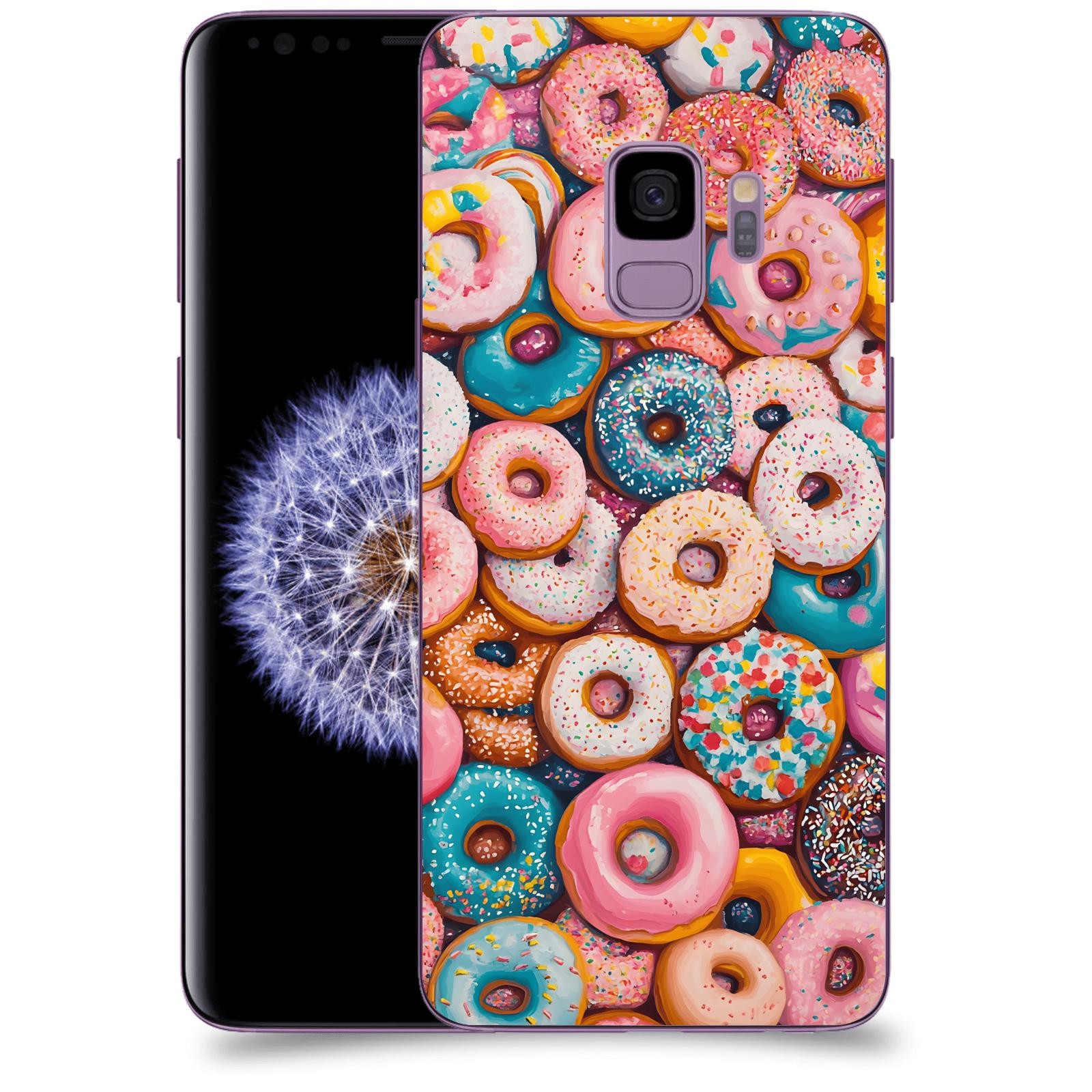 ACOVER Kryt na mobil Samsung Galaxy S9 G960F - Donuts