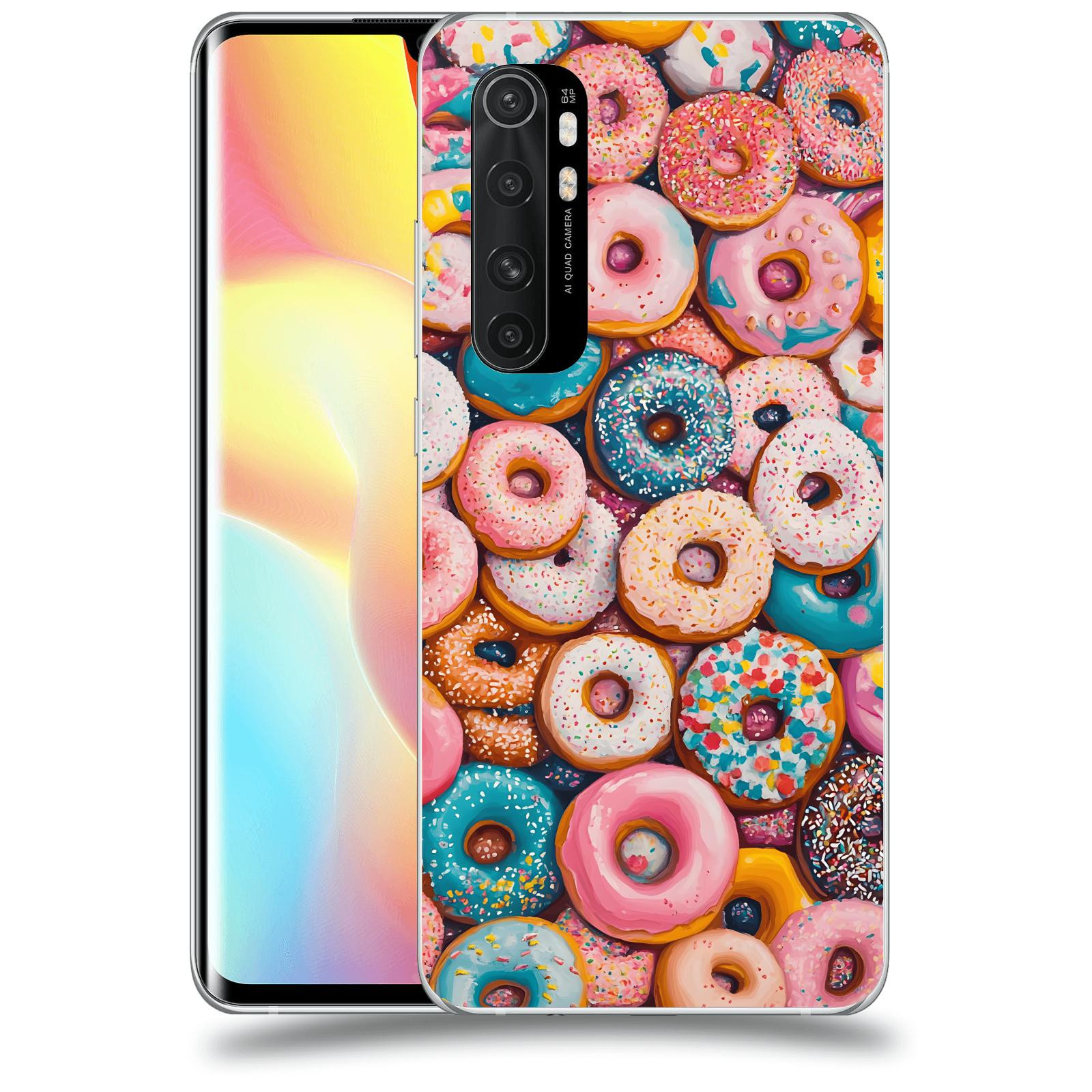 ACOVER Kryt na mobil Xiaomi Mi Note 10 Lite - Donuts