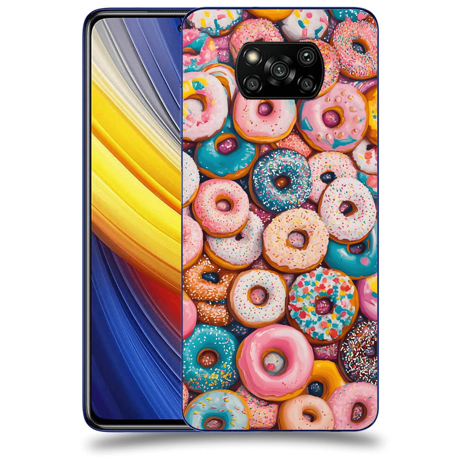 ACOVER Kryt na mobil Xiaomi Poco X3 Pro - Donuts