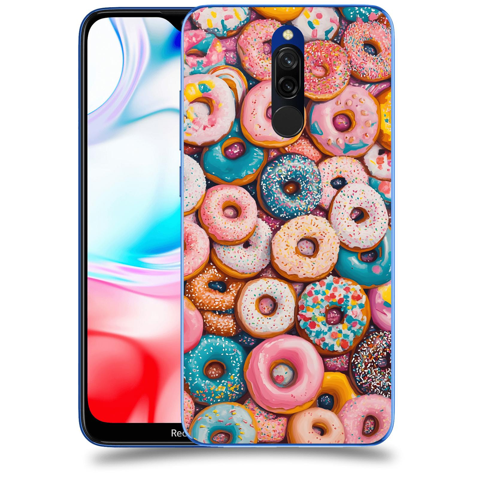 ACOVER Kryt na mobil Xiaomi Redmi 8 - Donuts