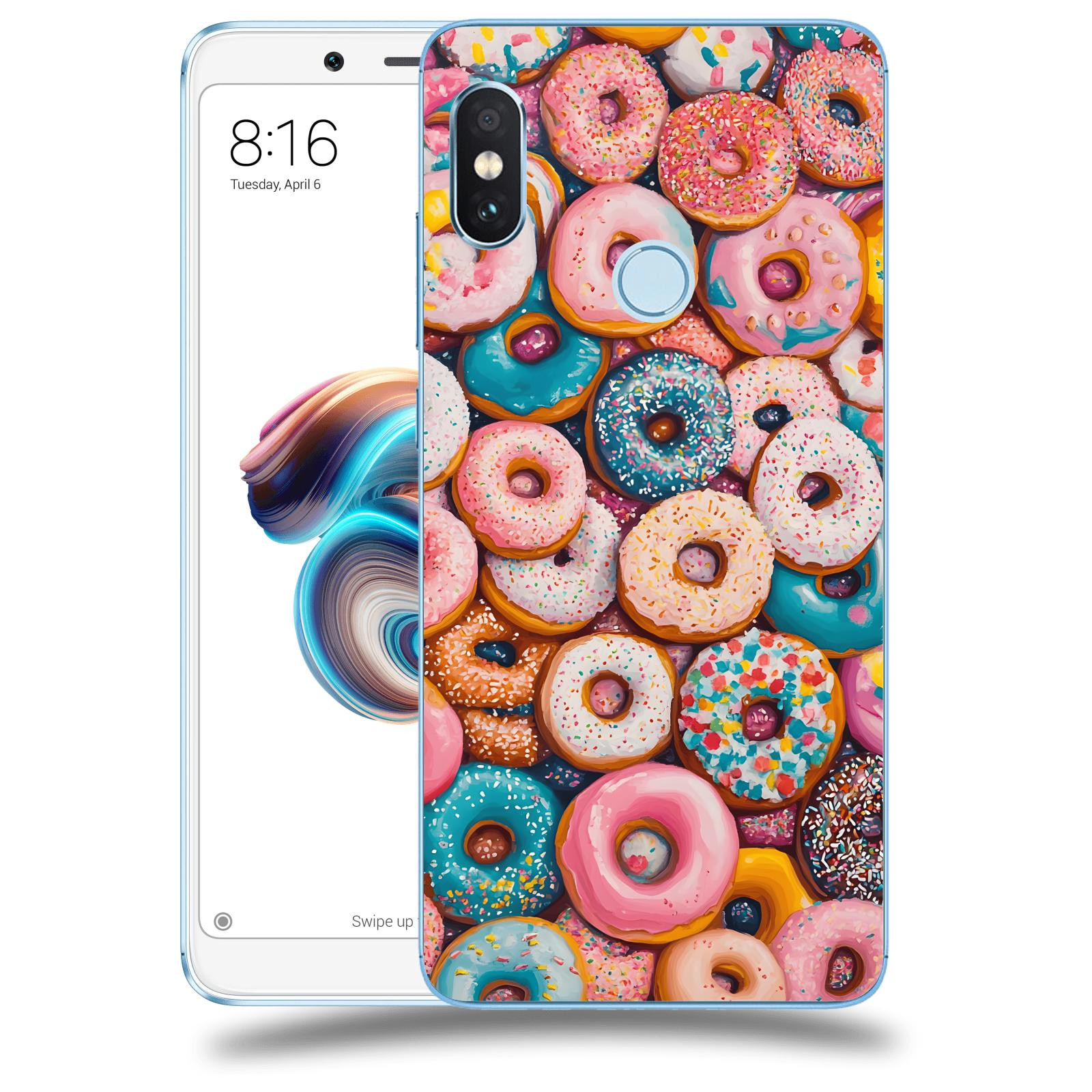 ACOVER Kryt na mobil Xiaomi Redmi Note 5 Global - Donuts
