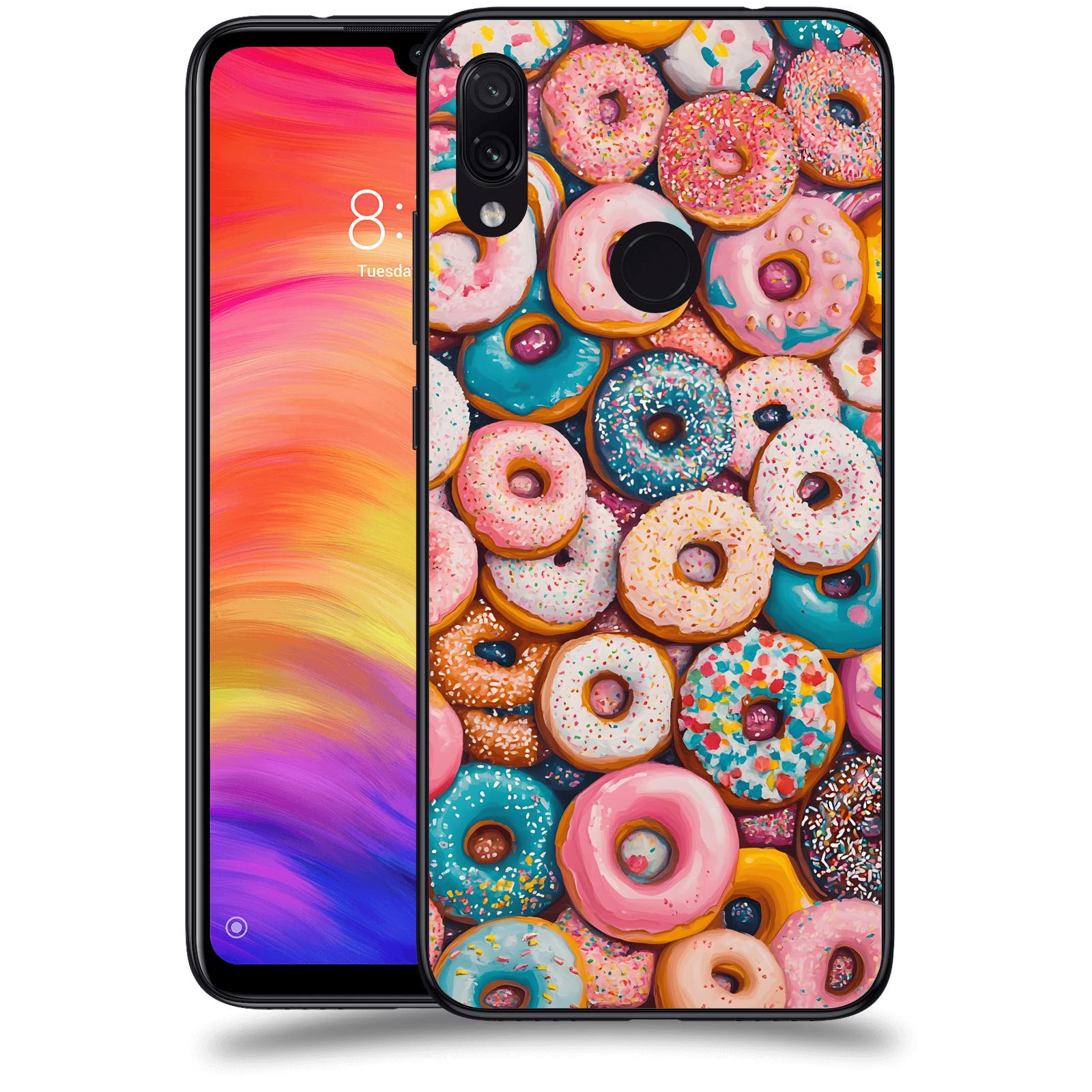ACOVER Kryt na mobil Xiaomi Redmi Note 7 - Donuts
