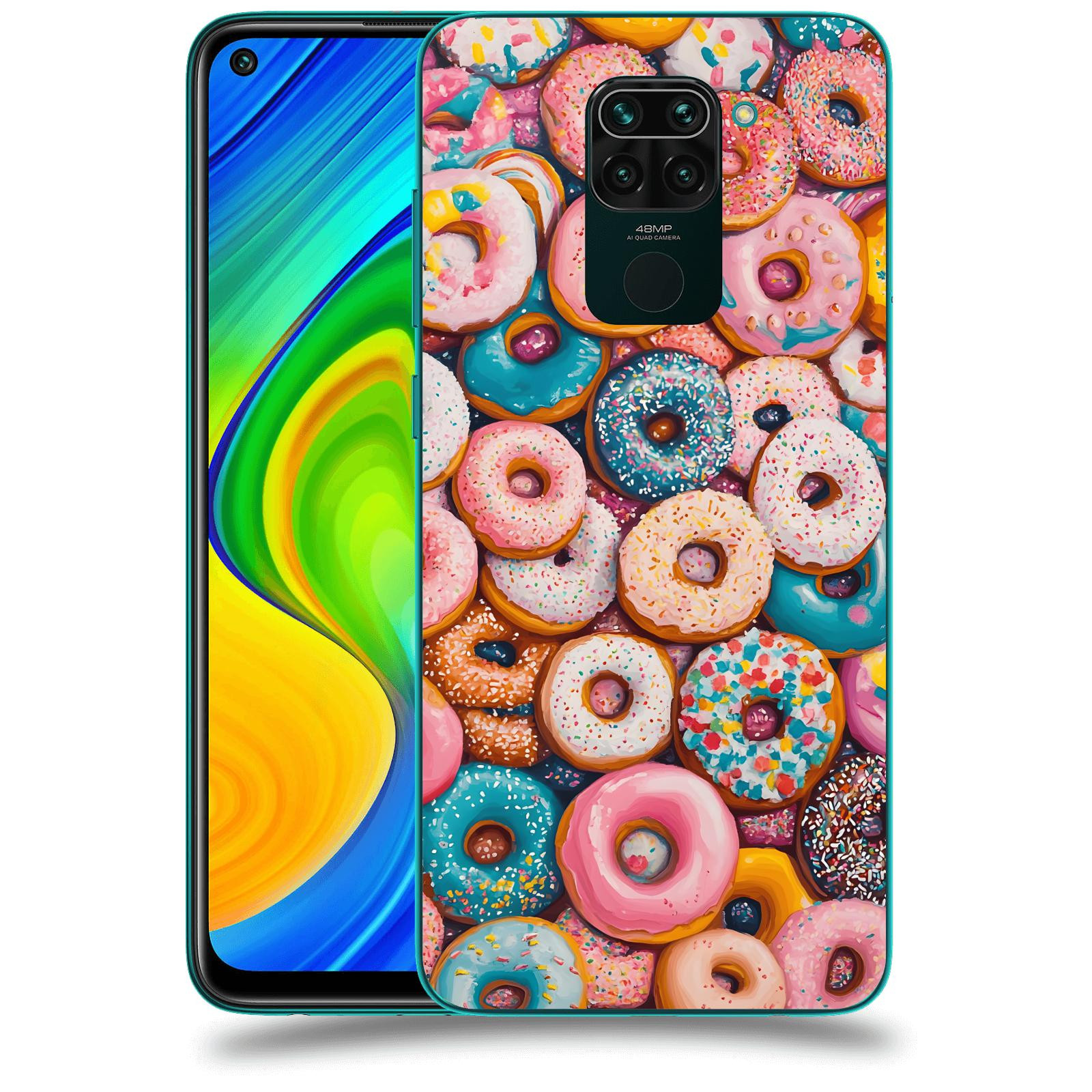 ACOVER Kryt na mobil Xiaomi Redmi Note 9 - Donuts
