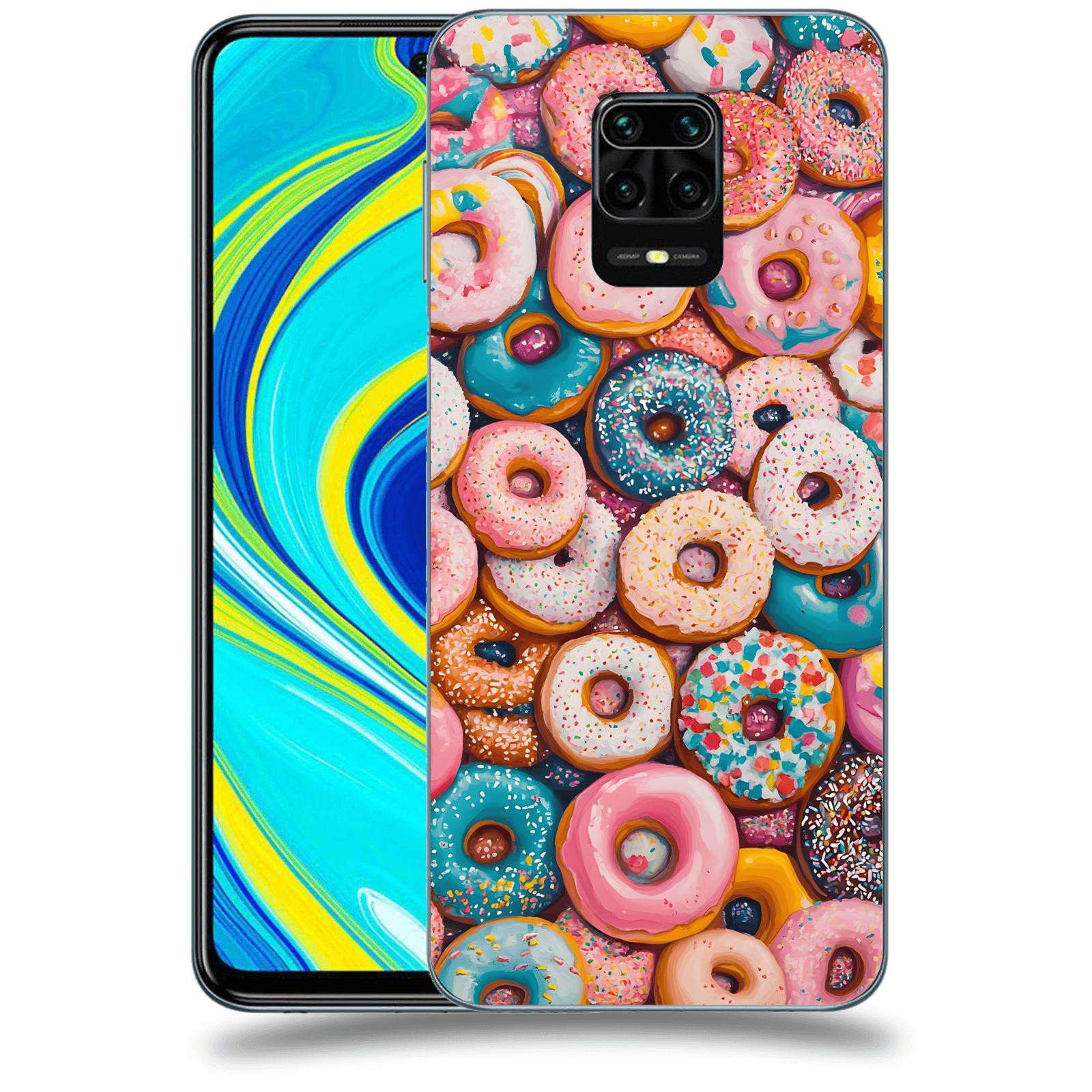 ACOVER Kryt na mobil Xiaomi Redmi Note 9S - Donuts