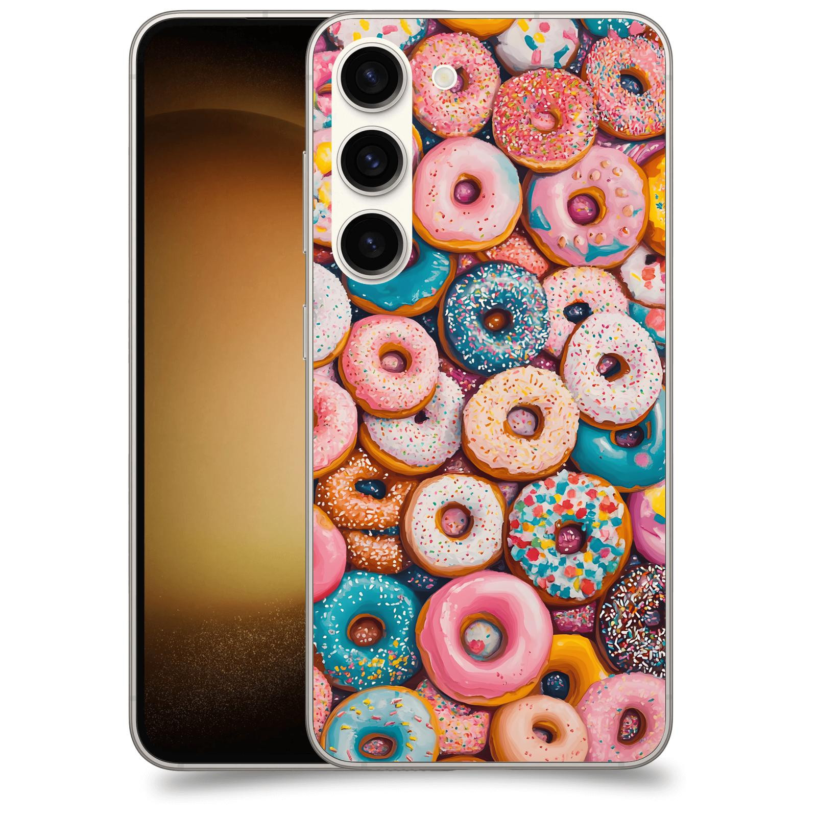 ACOVER Kryt na mobil Samsung Galaxy S23 5G - Donuts