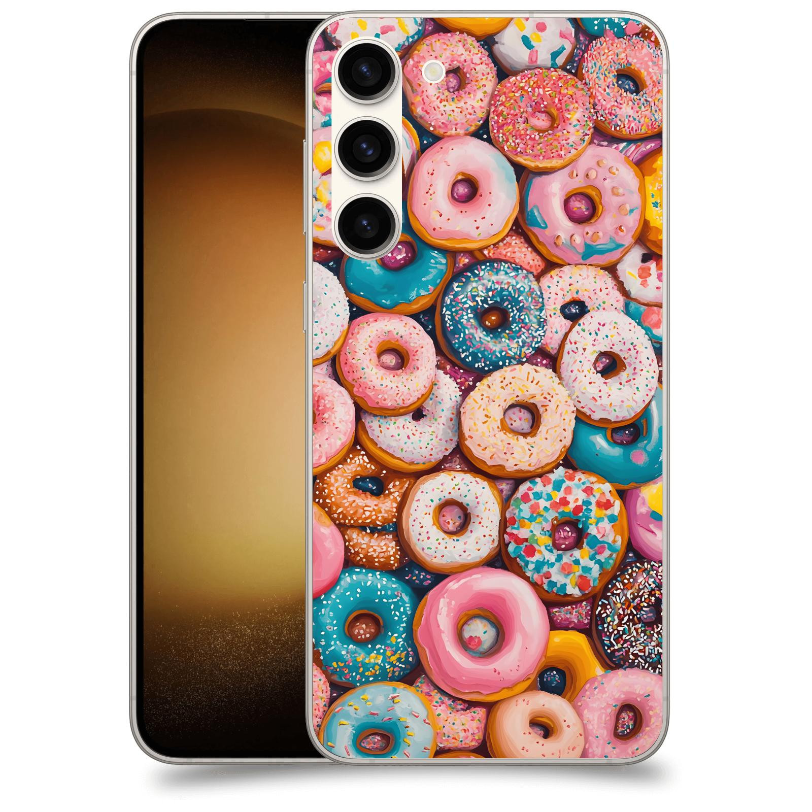 ACOVER Kryt na mobil Samsung Galaxy S23+ 5G - Donuts