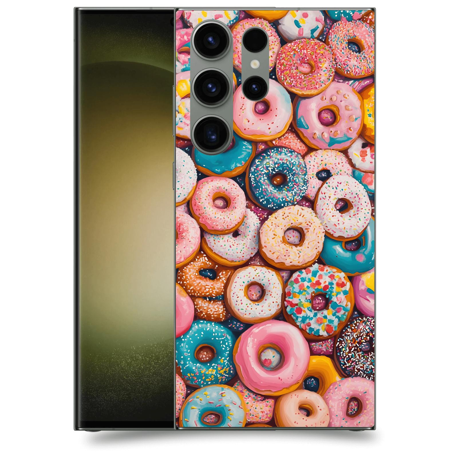 ACOVER Kryt na mobil Samsung Galaxy S23 Ultra 5G - Donuts