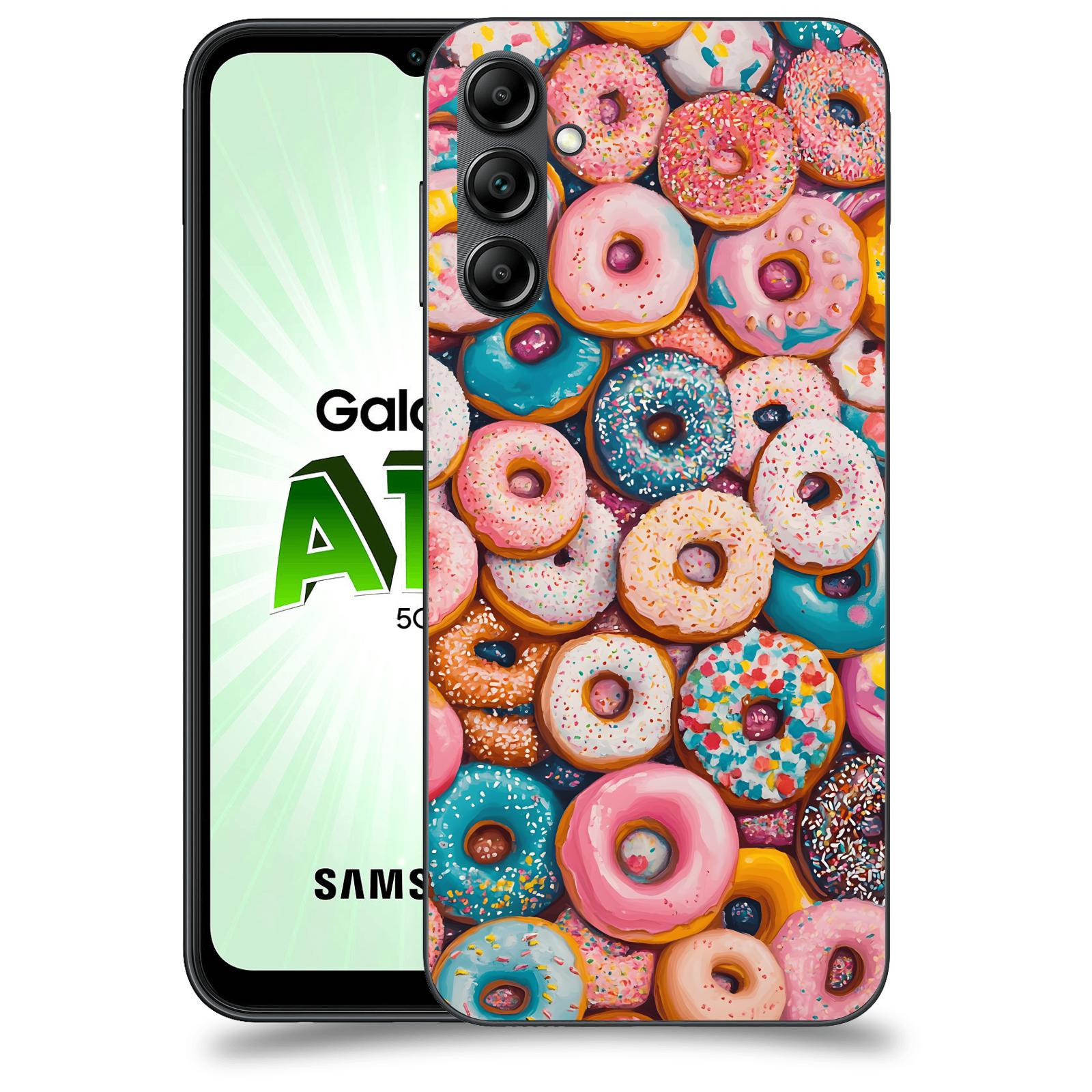 ACOVER Kryt na mobil Samsung Galaxy A14 5G - Donuts