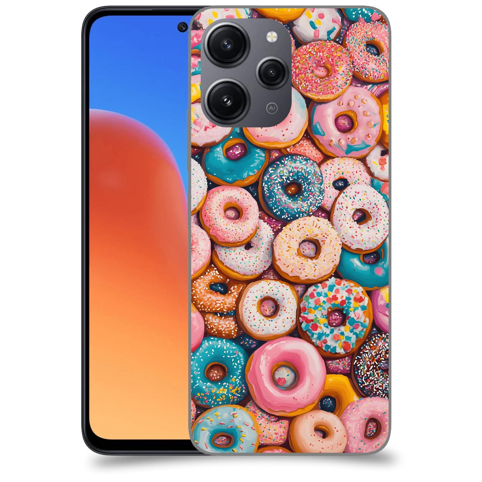 ACOVER Kryt na mobil Xiaomi Redmi 12 - Donuts