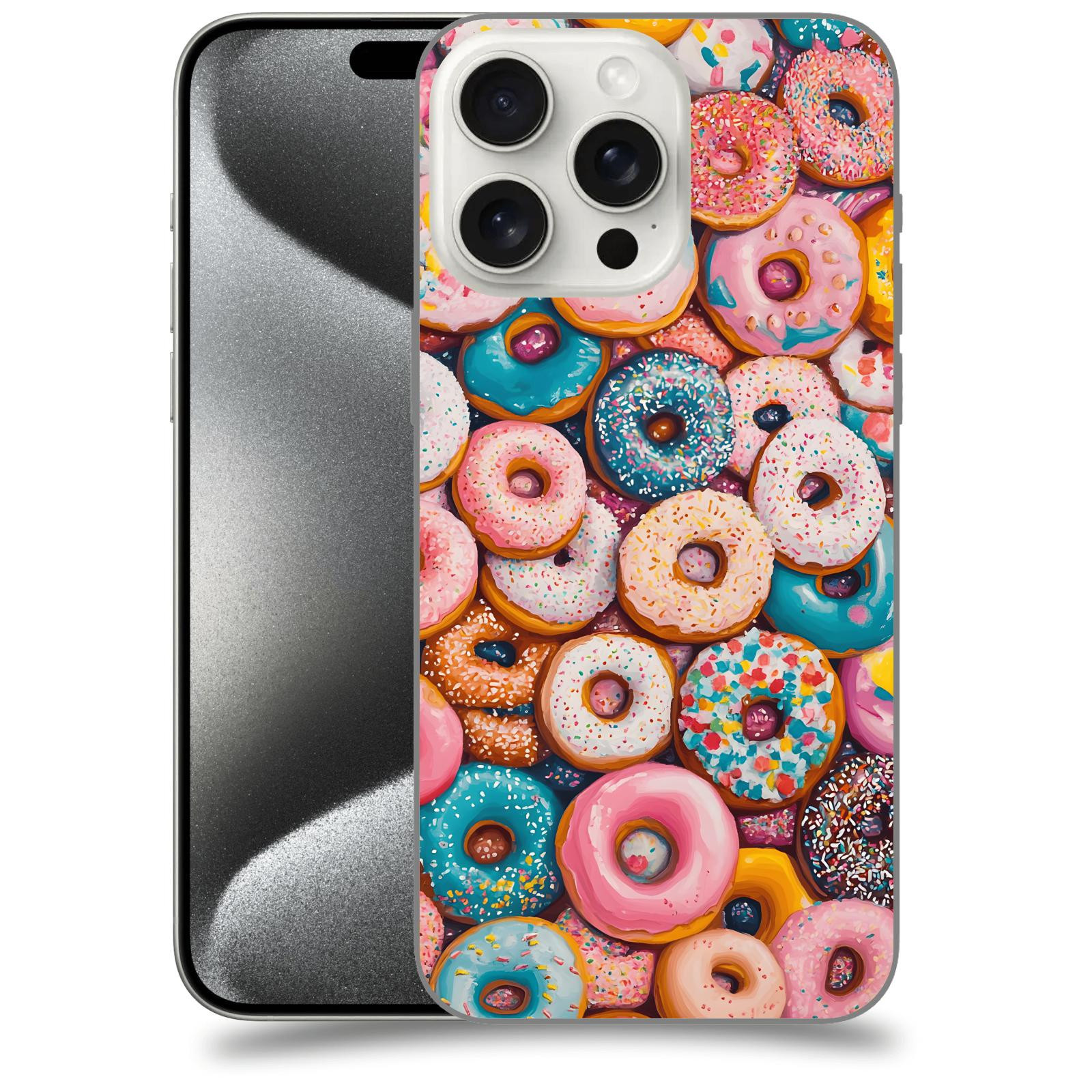 ACOVER Kryt na mobil Apple iPhone 15 pro max - Donuts