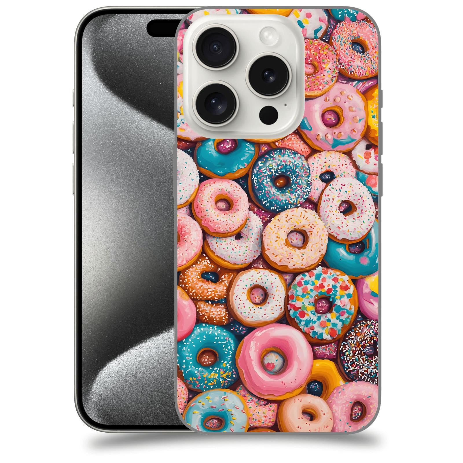 ACOVER Kryt na mobil Apple iPhone 15 pro - Donuts