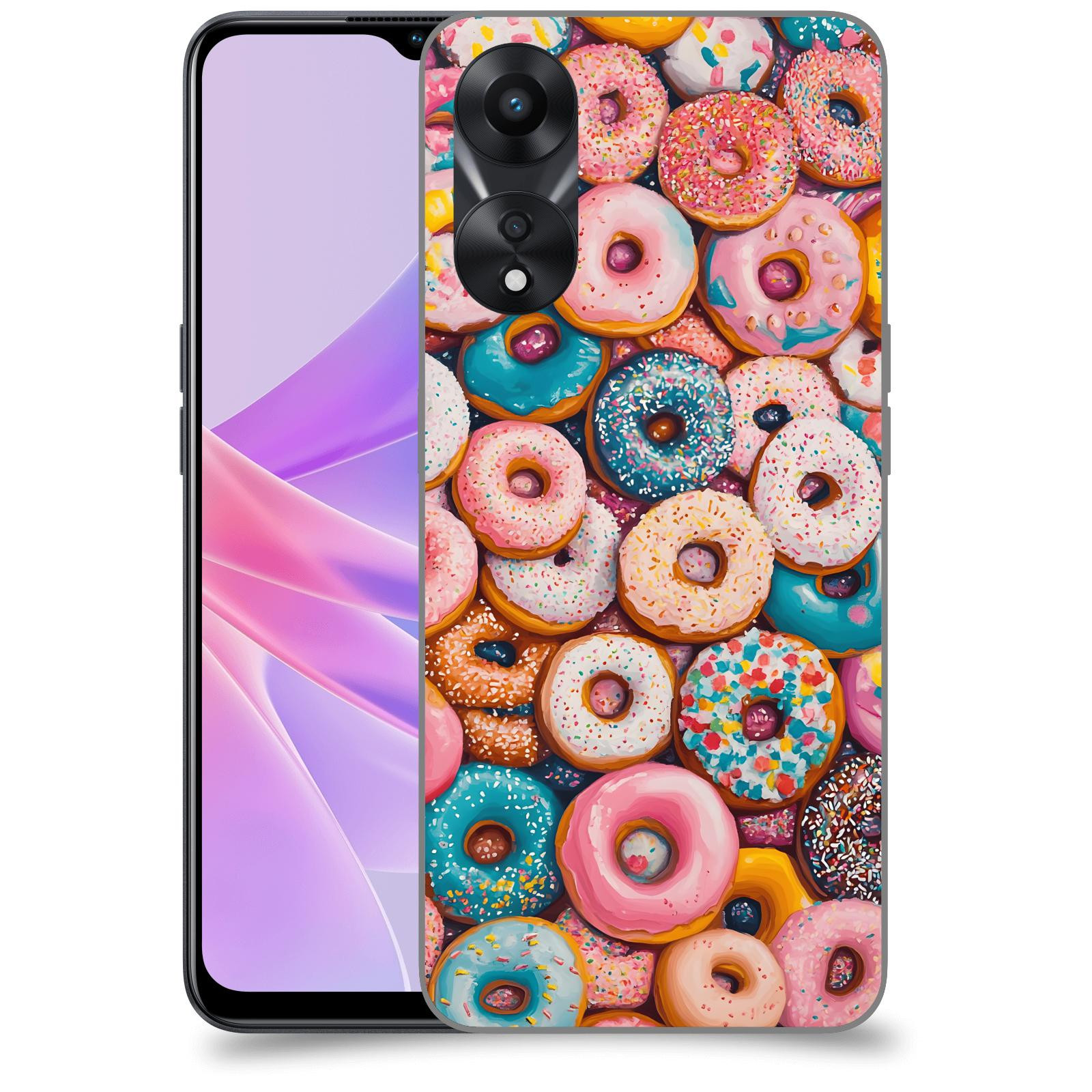 ACOVER Kryt na mobil OPPO A78 5G - Donuts