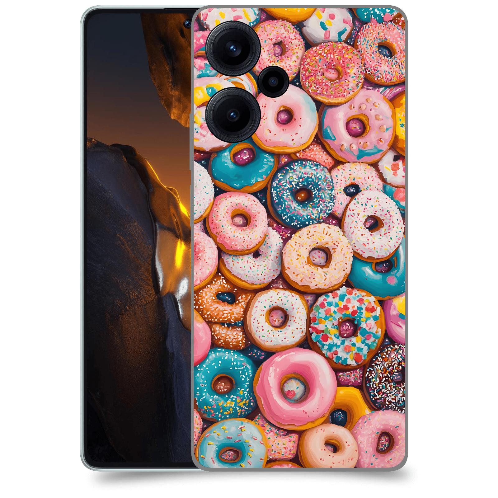 ACOVER Kryt na mobil Xiaomi Poco F5 - Donuts