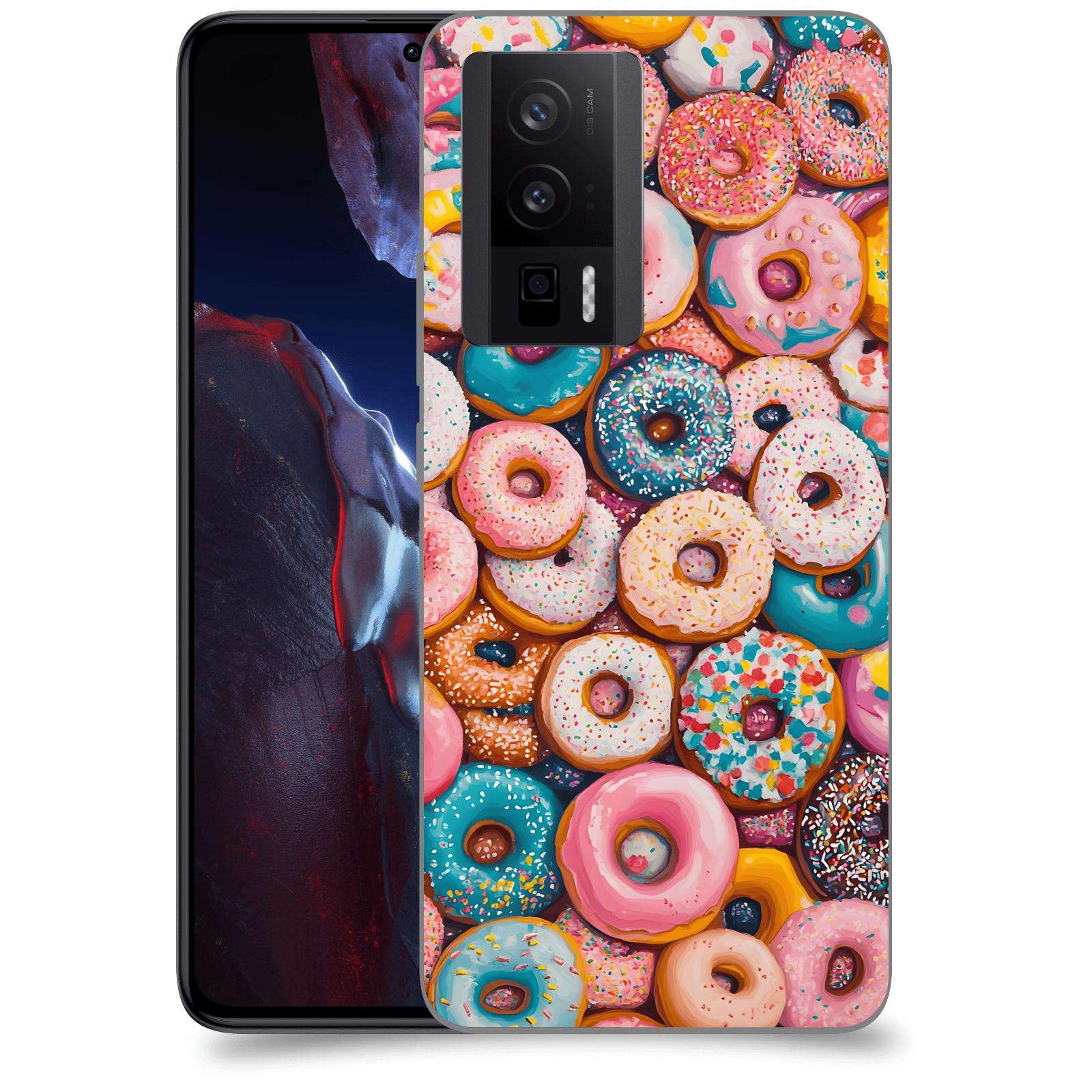ACOVER Kryt na mobil Xiaomi Poco F5 Pro 5G - Donuts