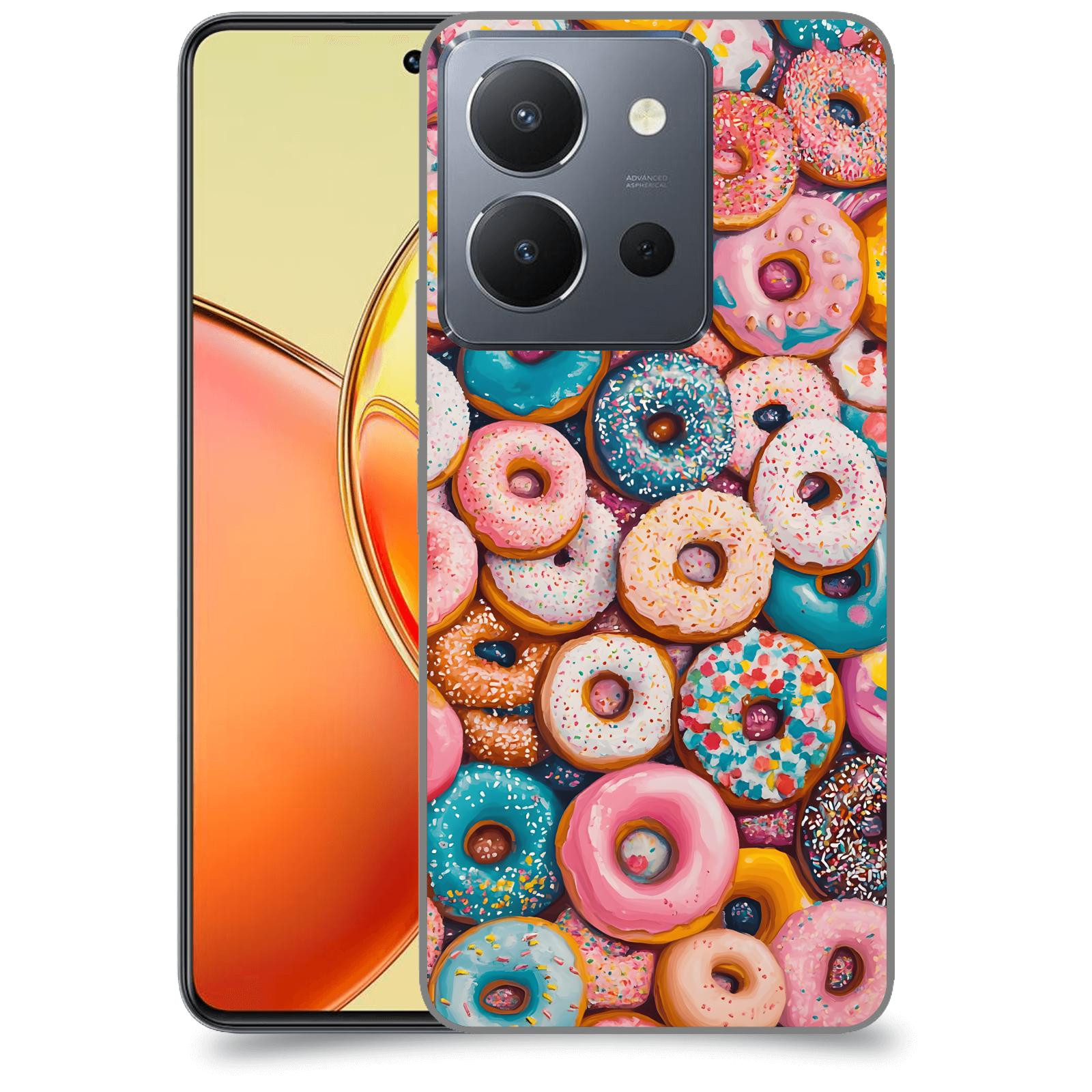 ACOVER Kryt na mobil Vivo Y36 - Donuts