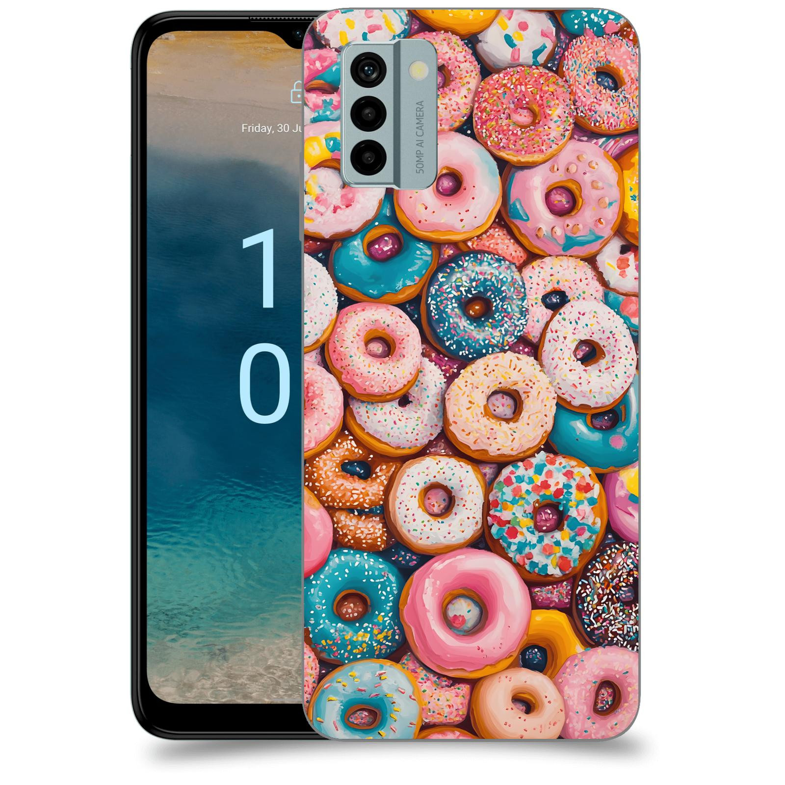 ACOVER Kryt na mobil Nokia G22 - Donuts