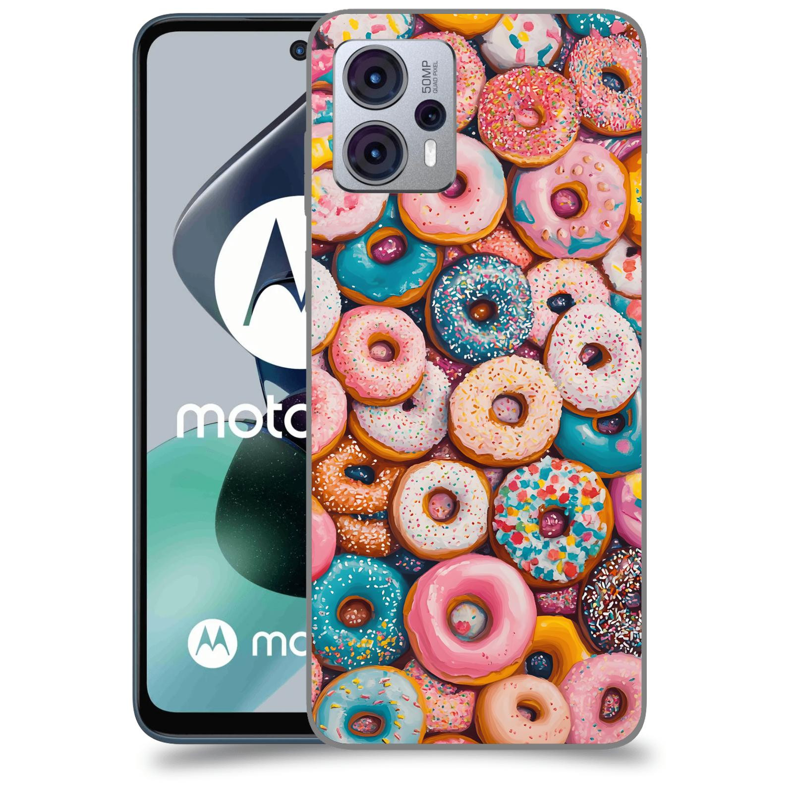 ACOVER Kryt na mobil Motorola Moto G23 - Donuts