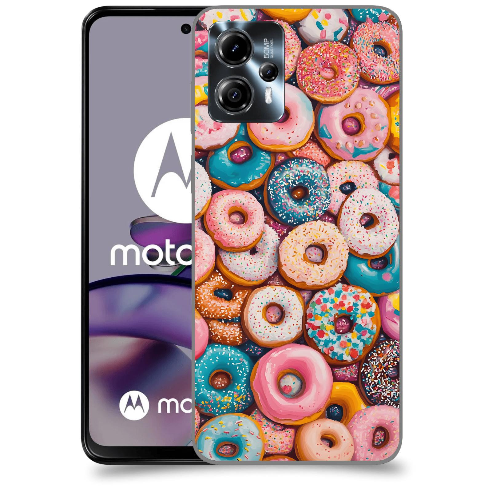 ACOVER Kryt na mobil Motorola Moto G13 - Donuts