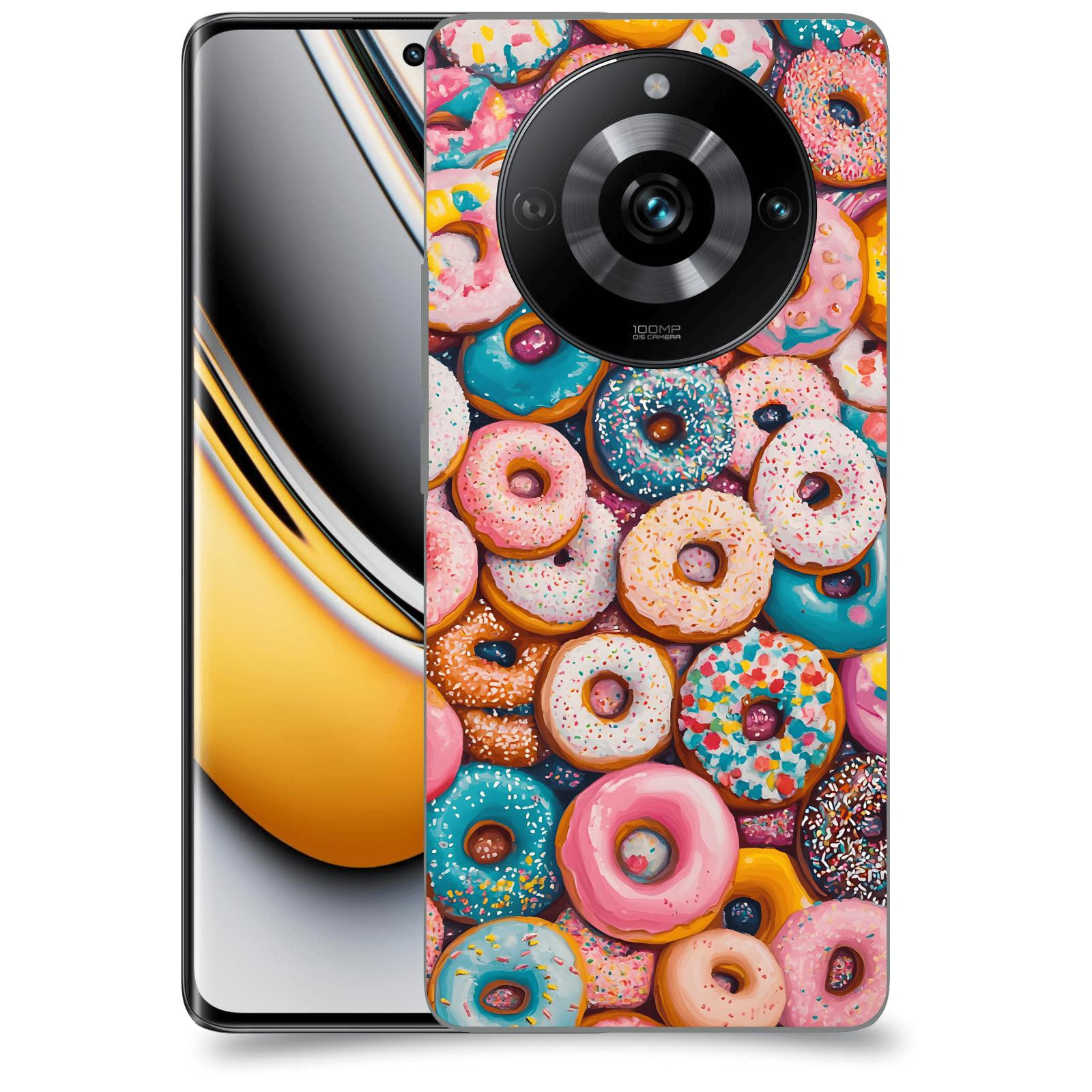 ACOVER Kryt na mobil Realme 11 Pro 5G - Donuts