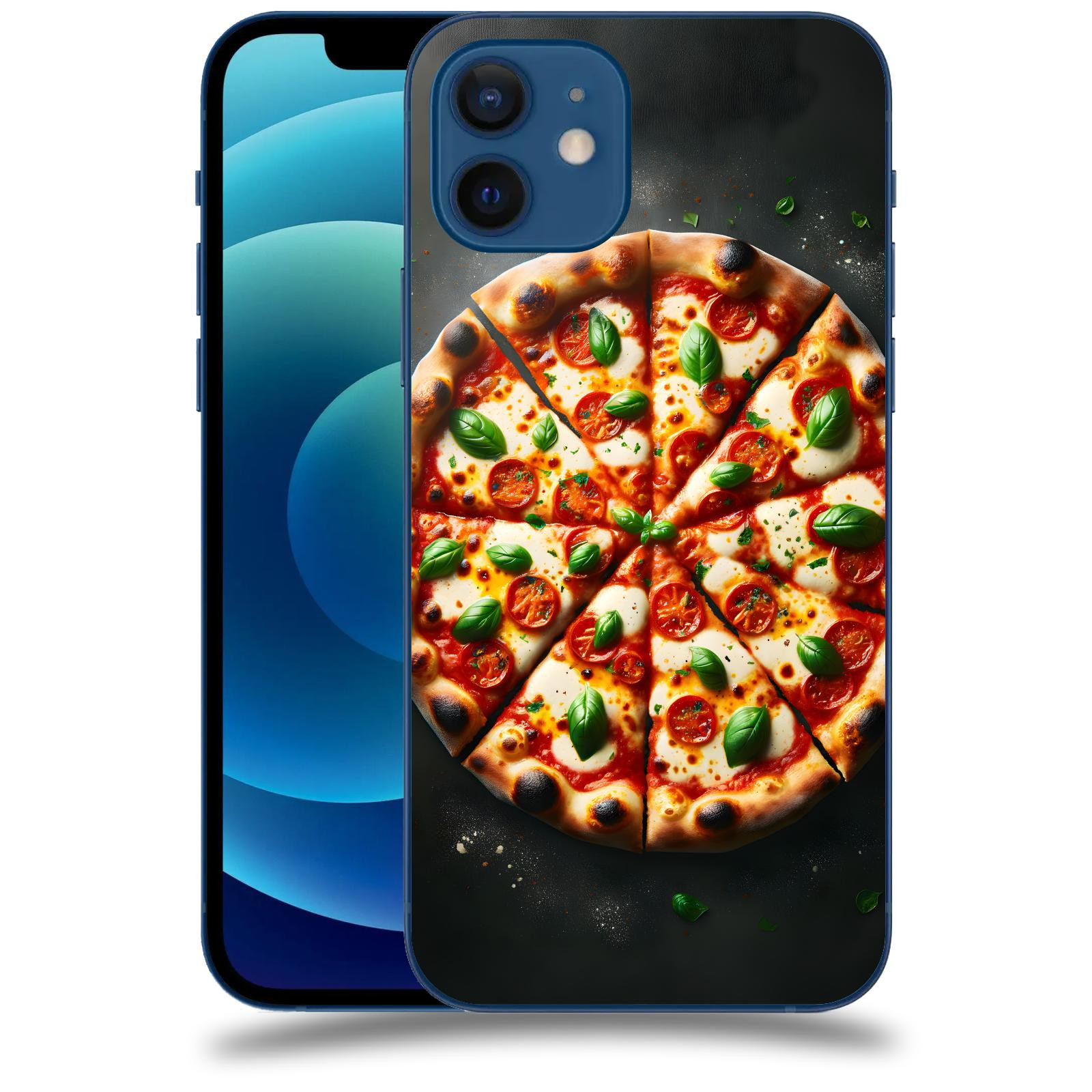 ACOVER Kryt na mobil Apple iPhone 12 - Pizza