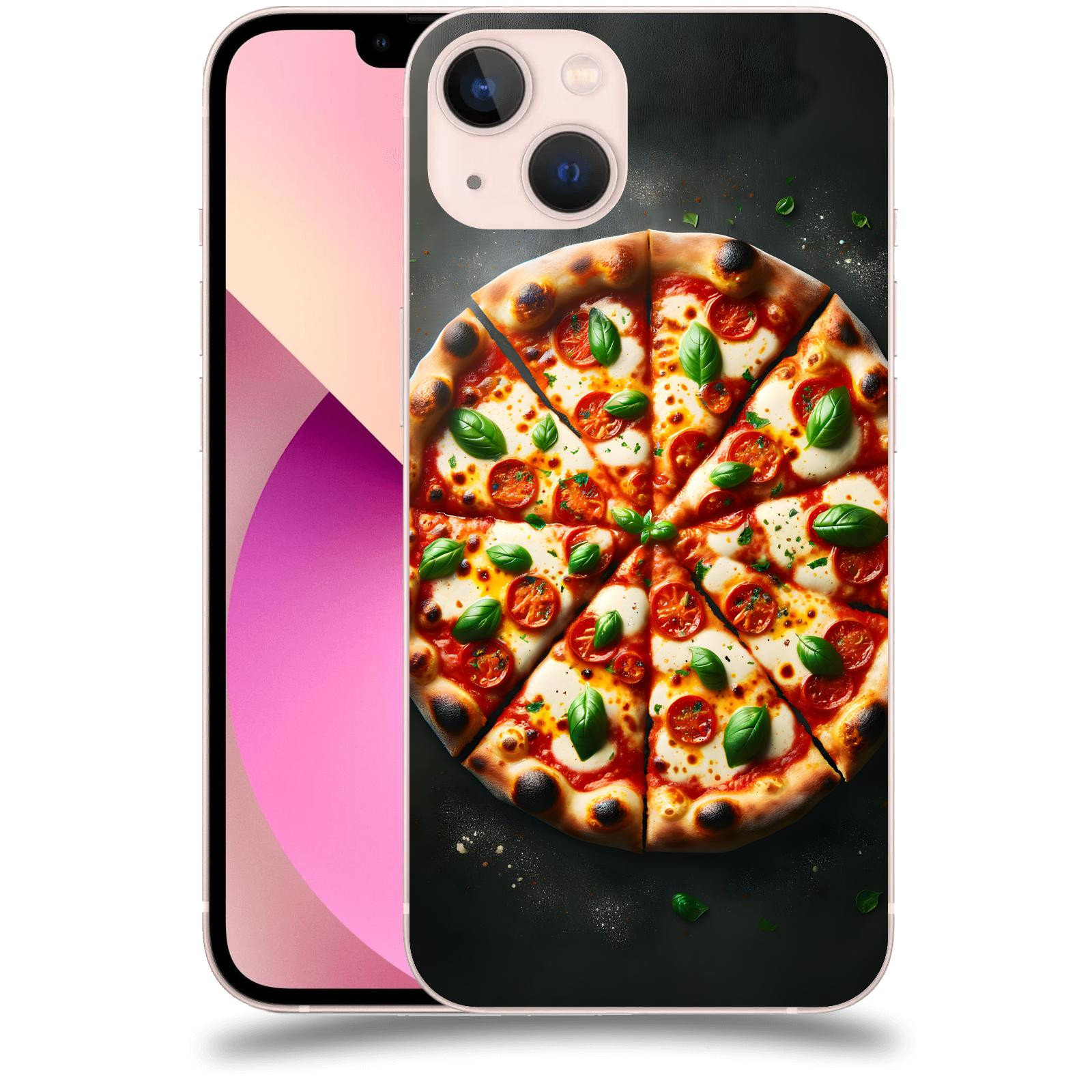 ACOVER Kryt na mobil Apple iPhone 13 - Pizza