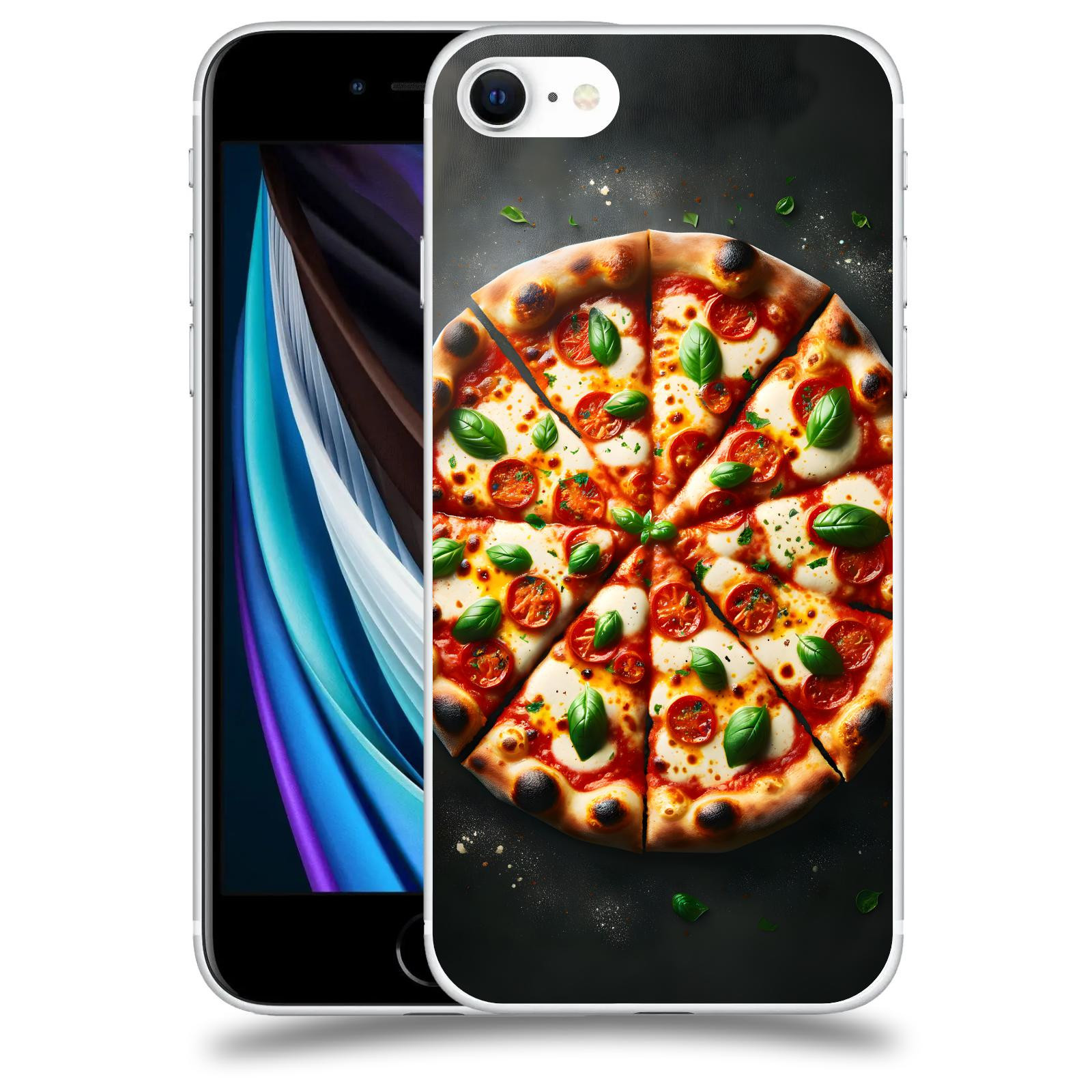 ACOVER Kryt na mobil Apple iPhone SE 2020 - Pizza